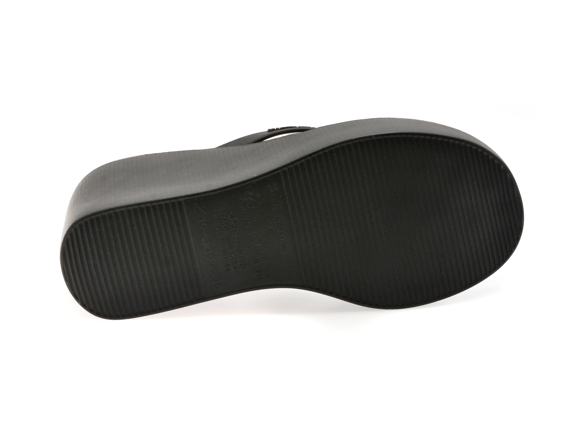 Papuci IPANEMA negri, 8362650, din pvc