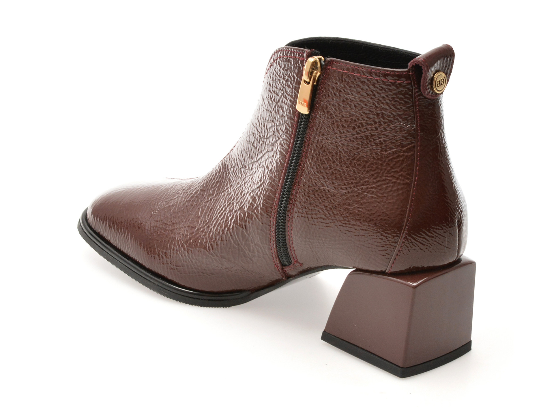 Ghete EPICA visinii, 2771039, din piele naturala lacuita