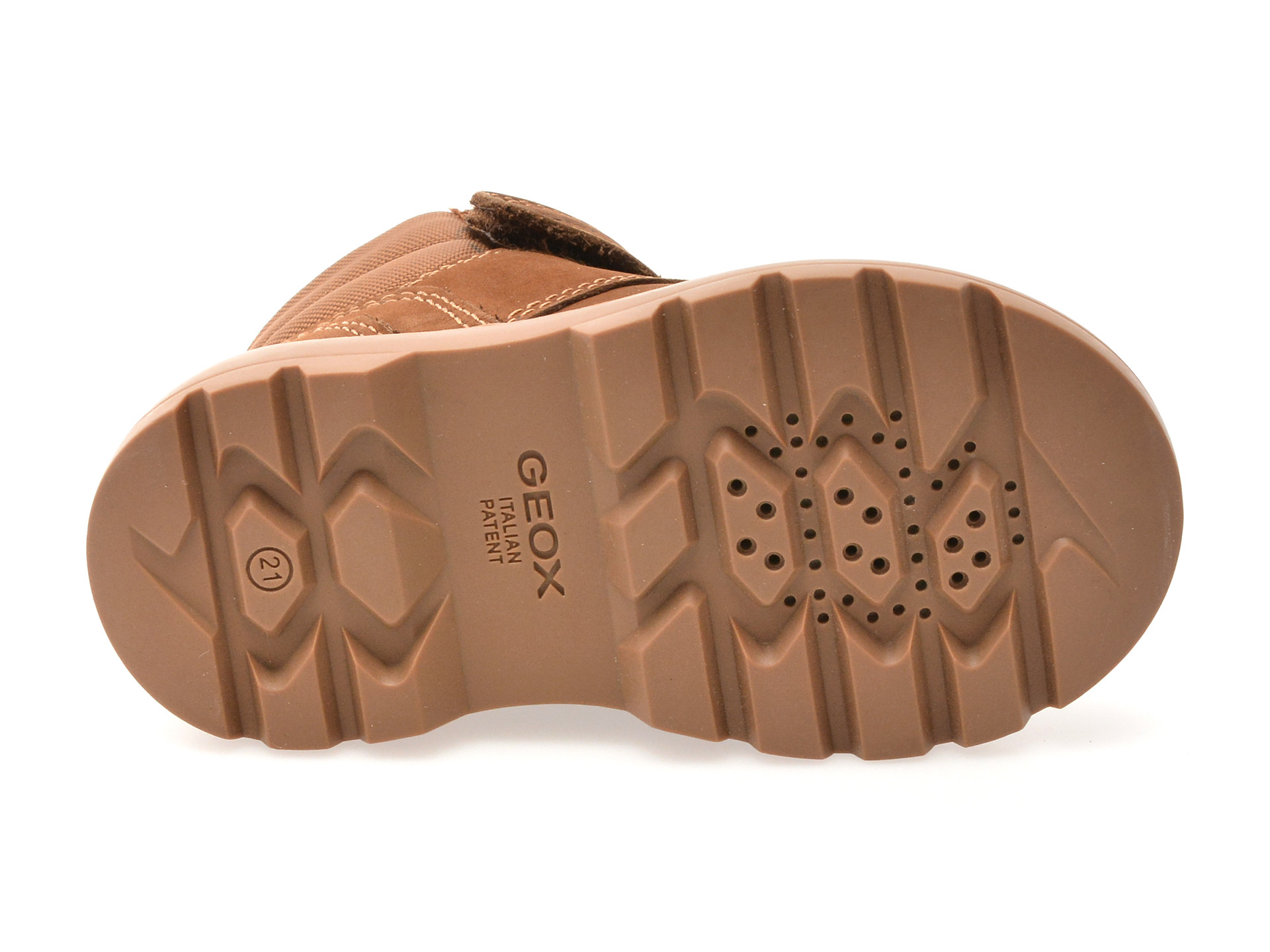 Ghete GEOX maro, B4662B, din nabuc