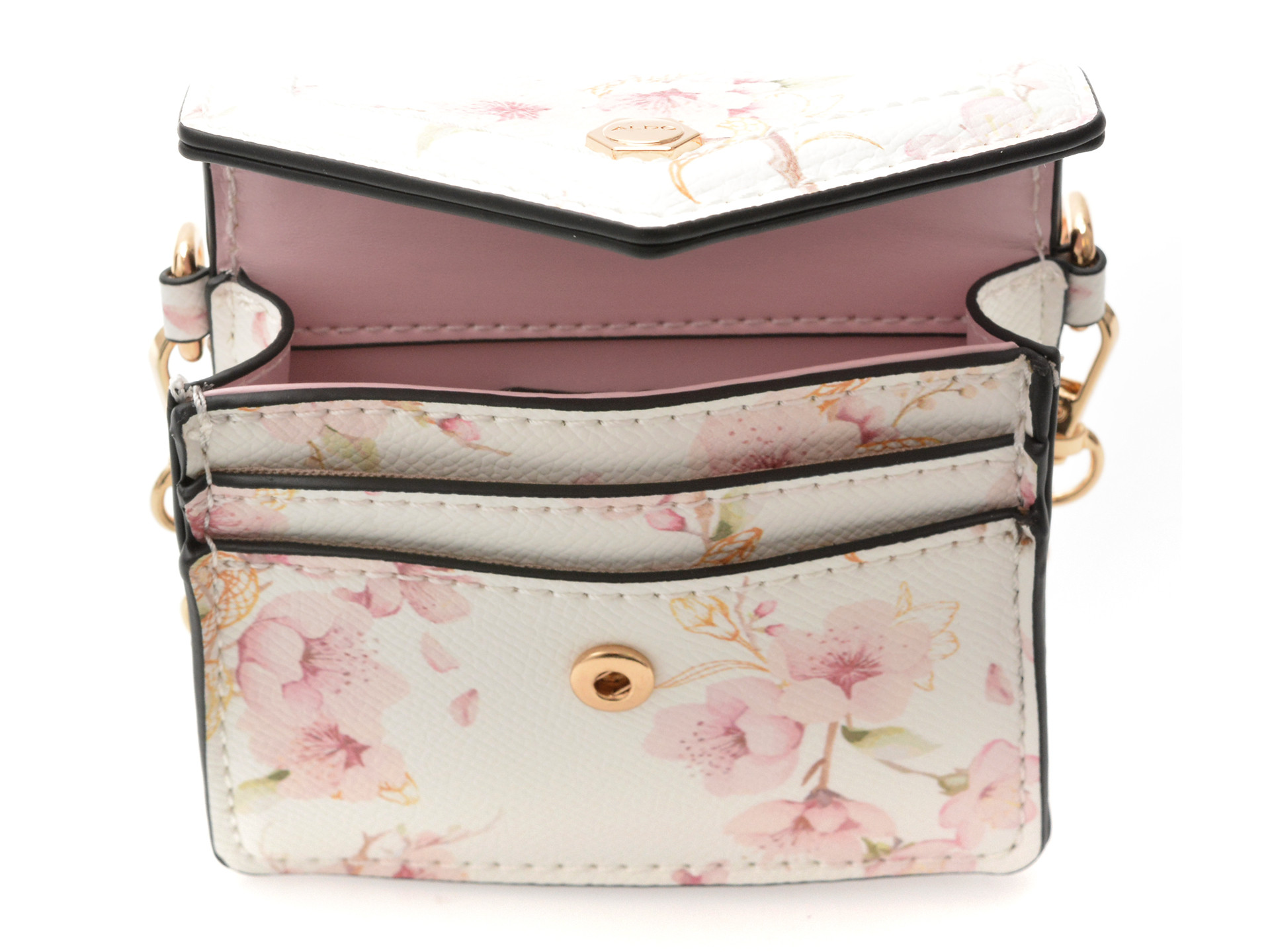 Portofel ALDO roz, LUCILYN 693, din piele ecologica