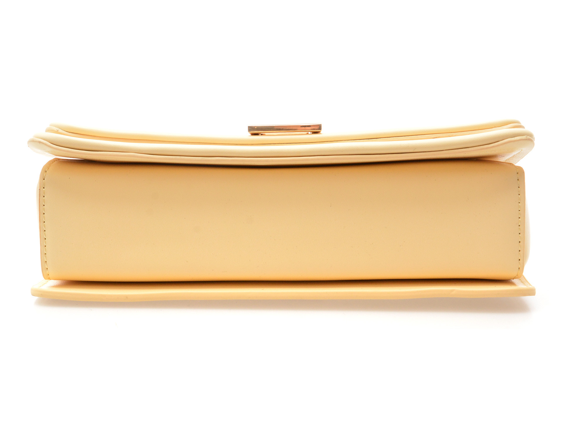 Geanta EPICA galbena, 13, din piele ecologica