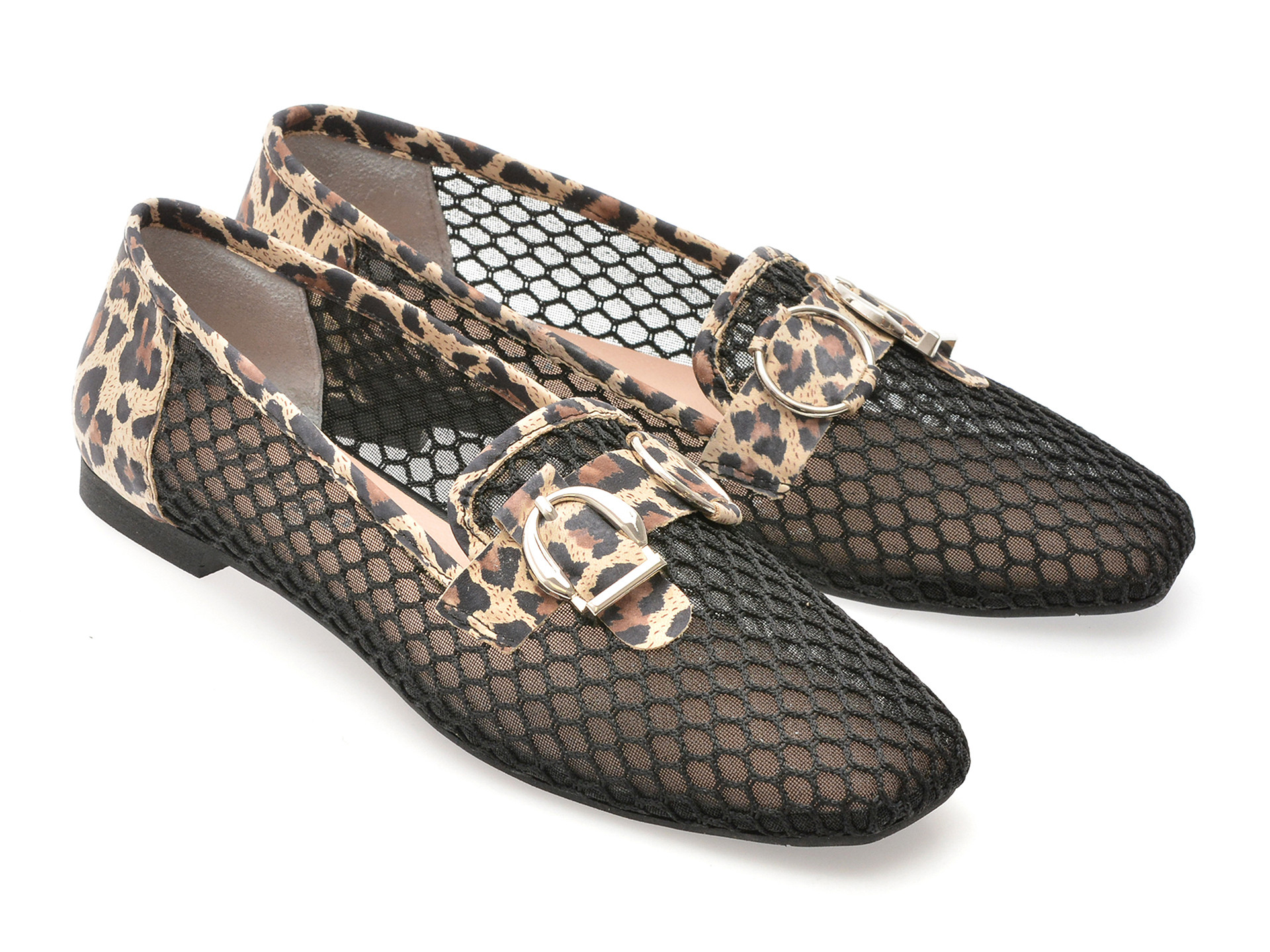 Pantofi IMAGE negri, 4411649, din material textil