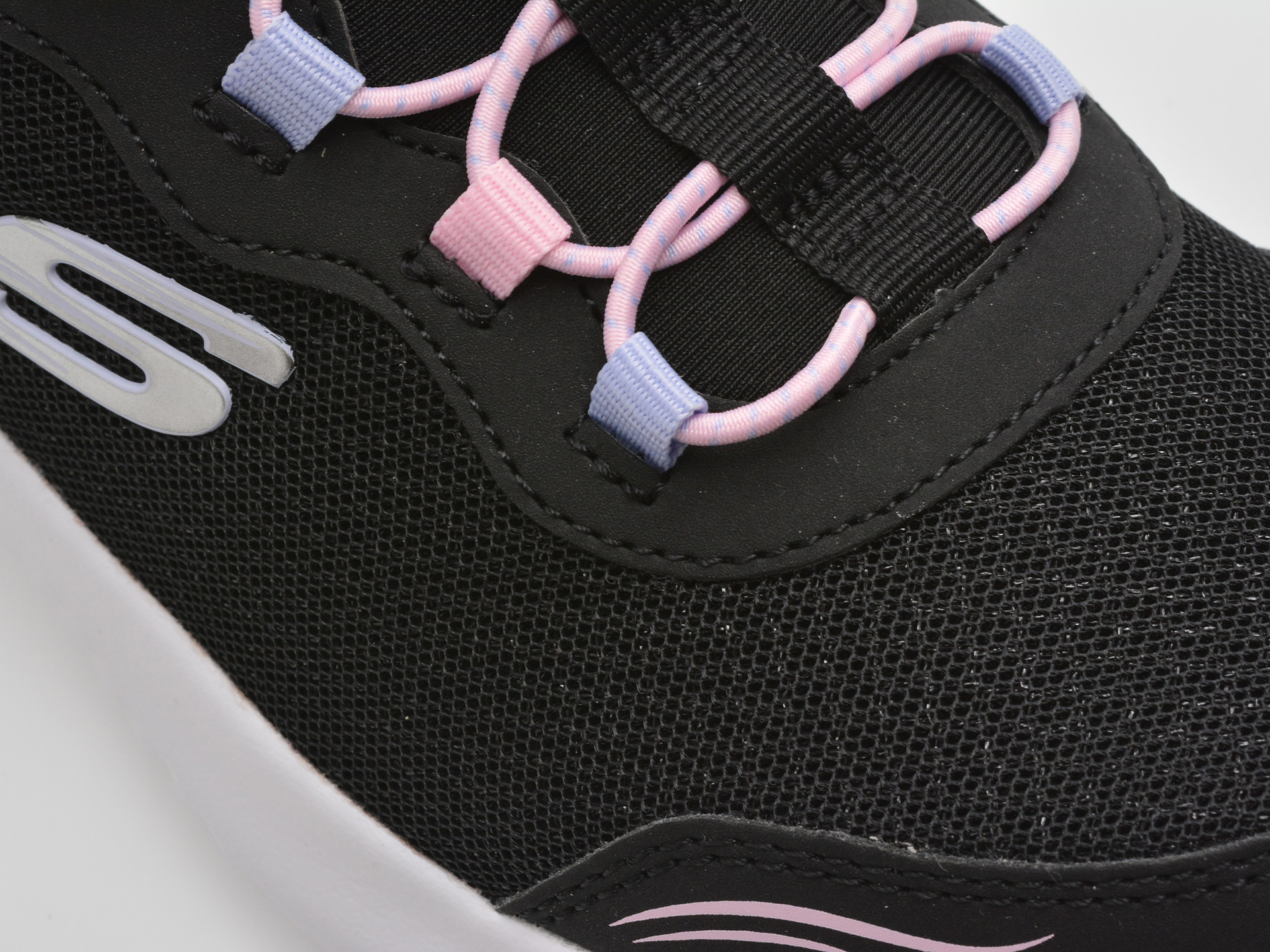 Pantofi sport SKECHERS negri, BOUNDER, din material textil