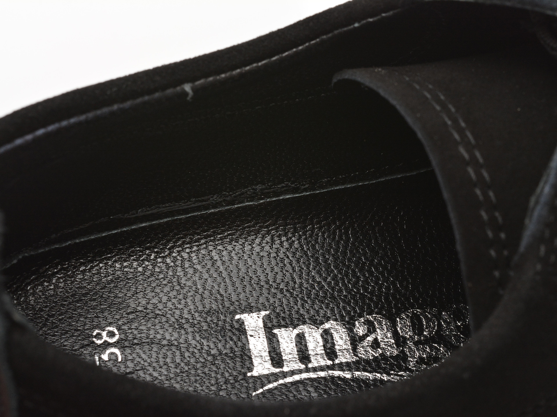 Pantofi image negri 387375 din piele intoarsa