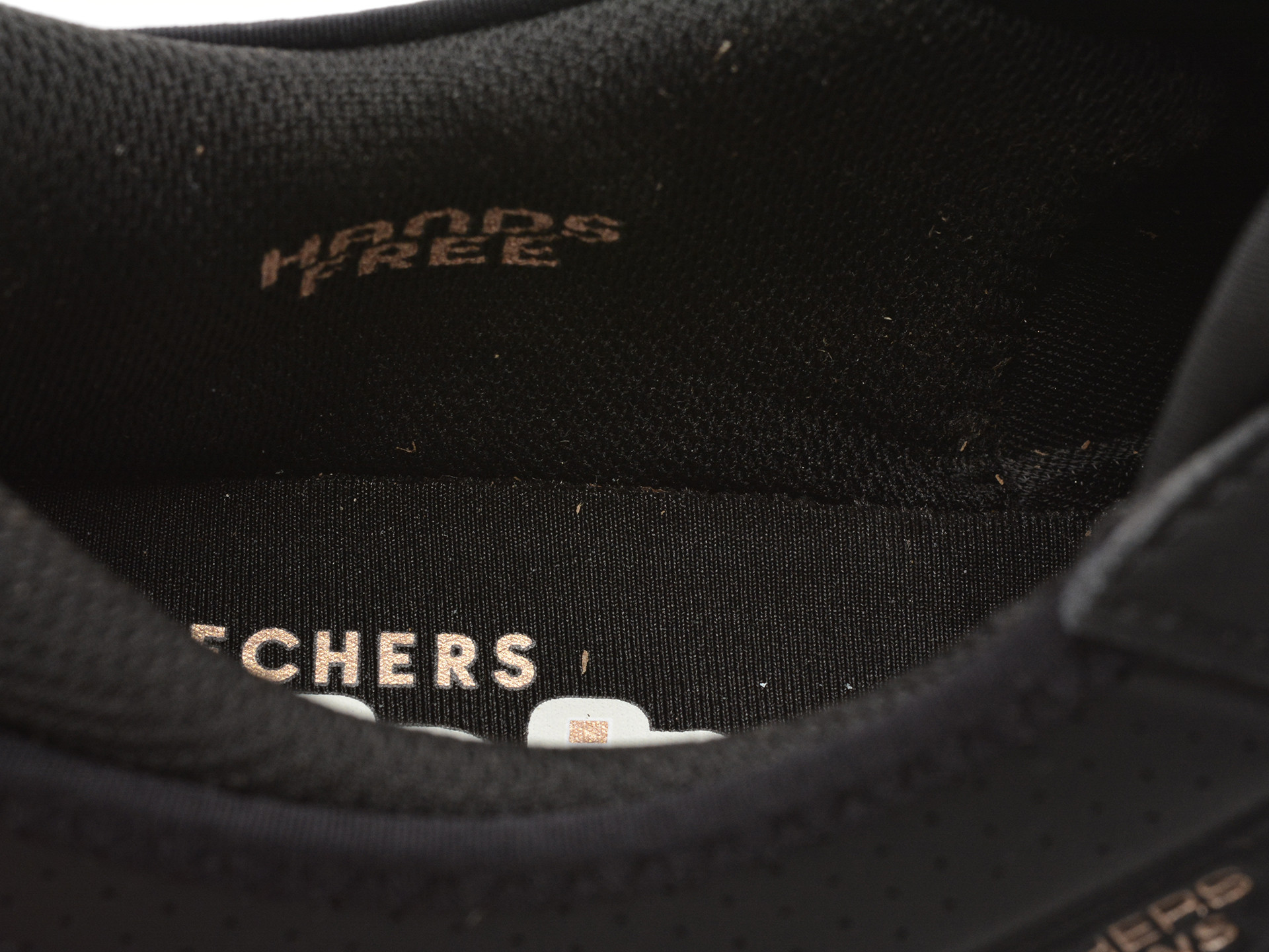 Pantofi sport SKECHERS negri, UNO LITE, din piele ecologica