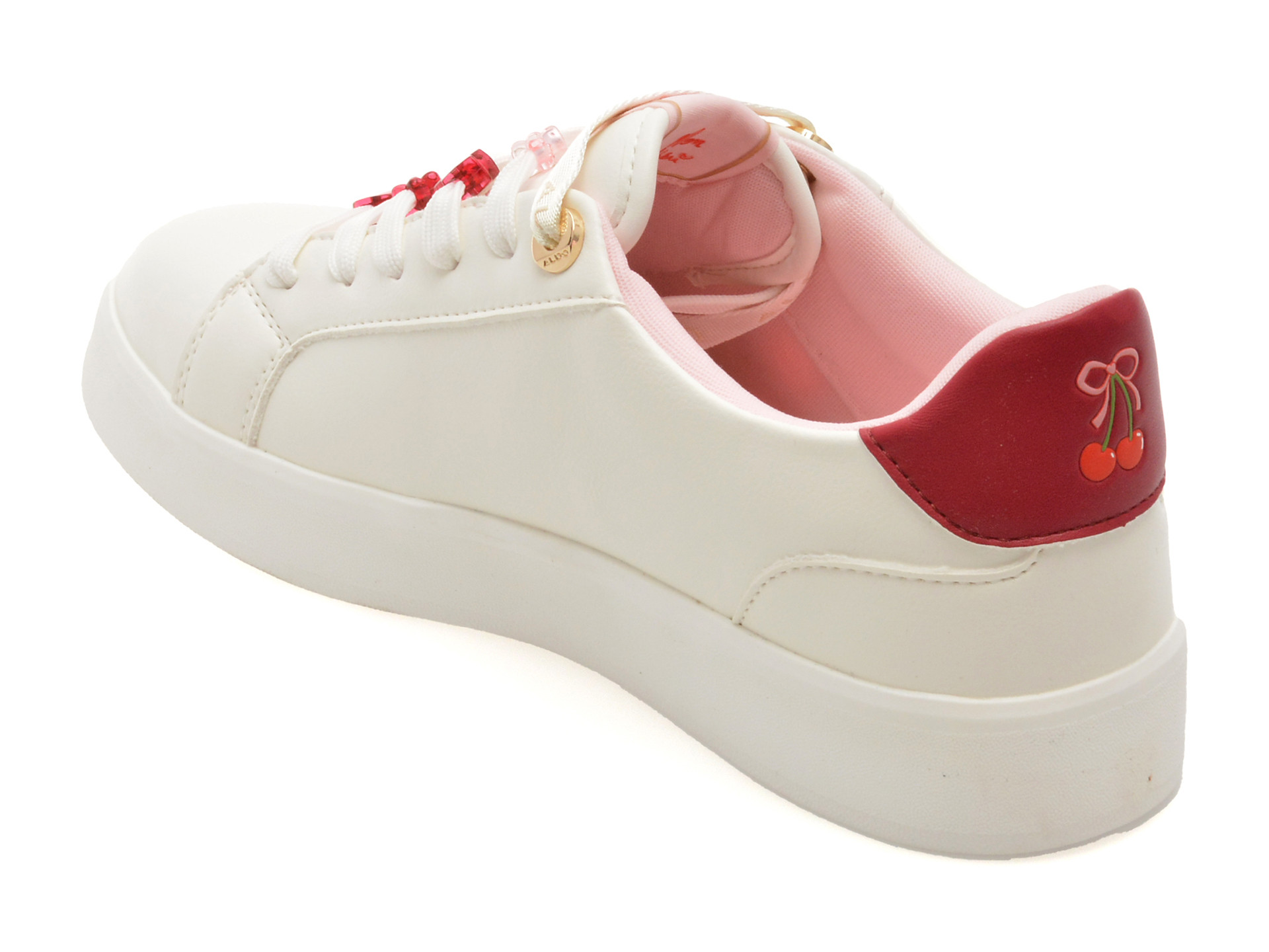 Pantofi sport ALDO albi, CHERRY LOVE 100, din piele ecologica