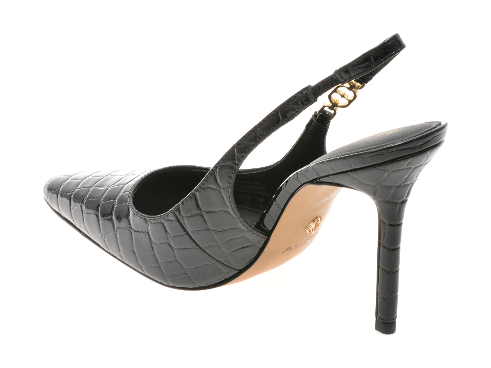 Pantofi eleganti ALDO negri, ARAMINTA 001, din piele ecologica