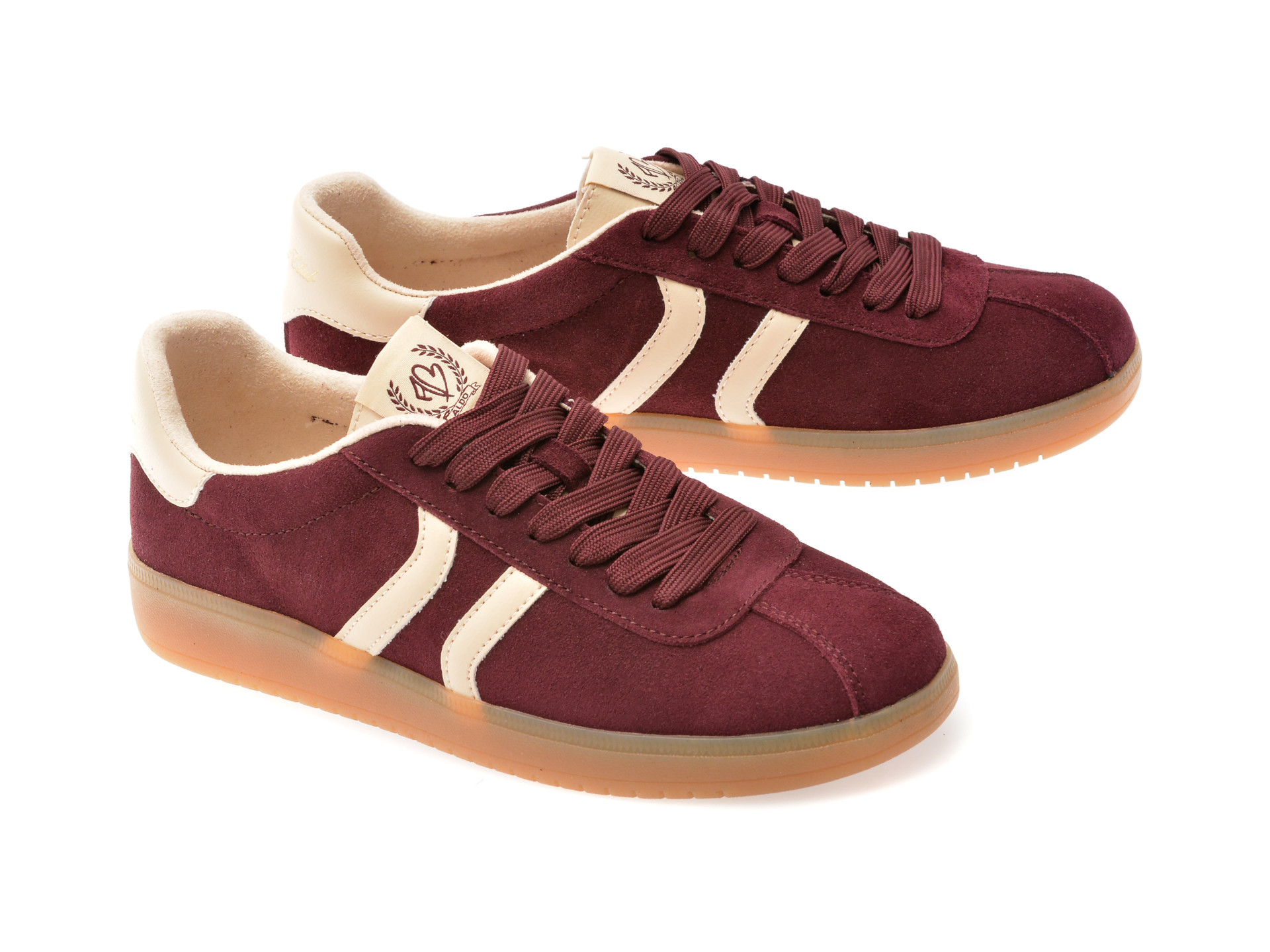 Pantofi sport ALDO visinii, CHIC SNEAKER 601, din piele intoarsa