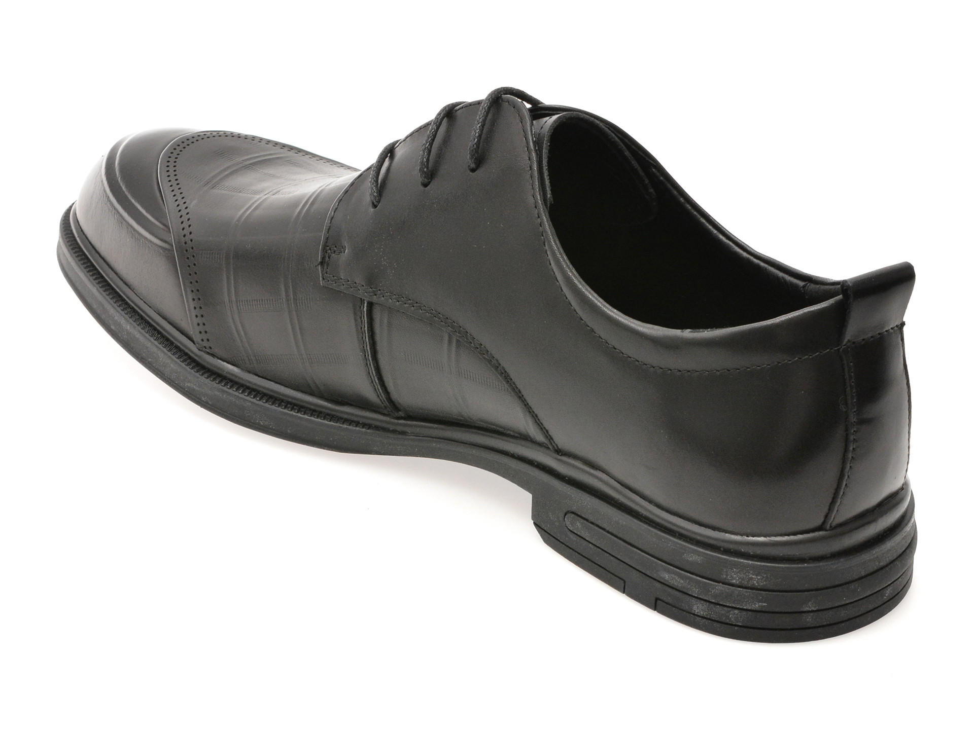 Pantofi EPICA negri, 8820, din piele naturala