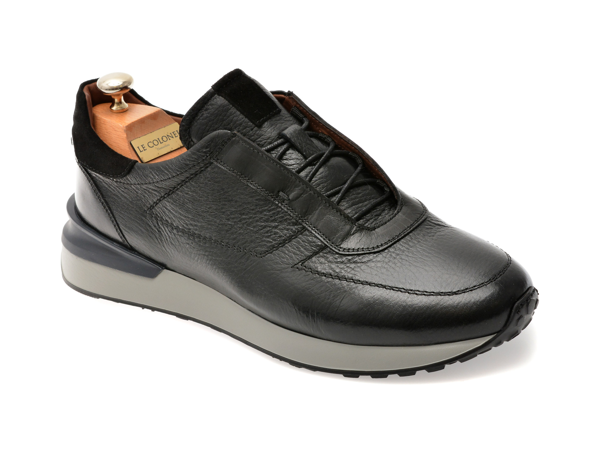 Pantofi sport LE COLONEL negri, 66452, din piele naturala