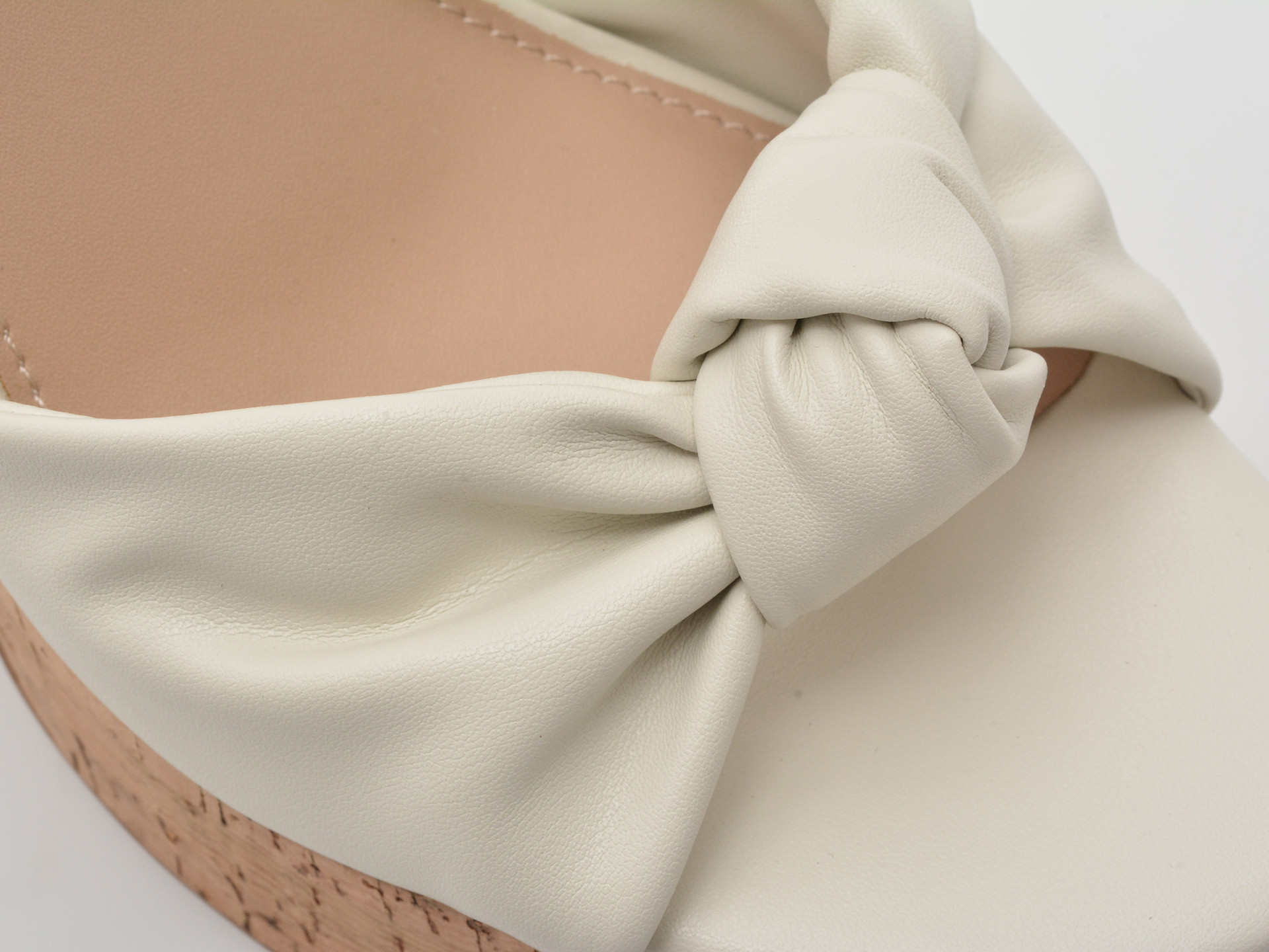 Sandale ALDO albe, ULIALDAN 121, din piele ecologica