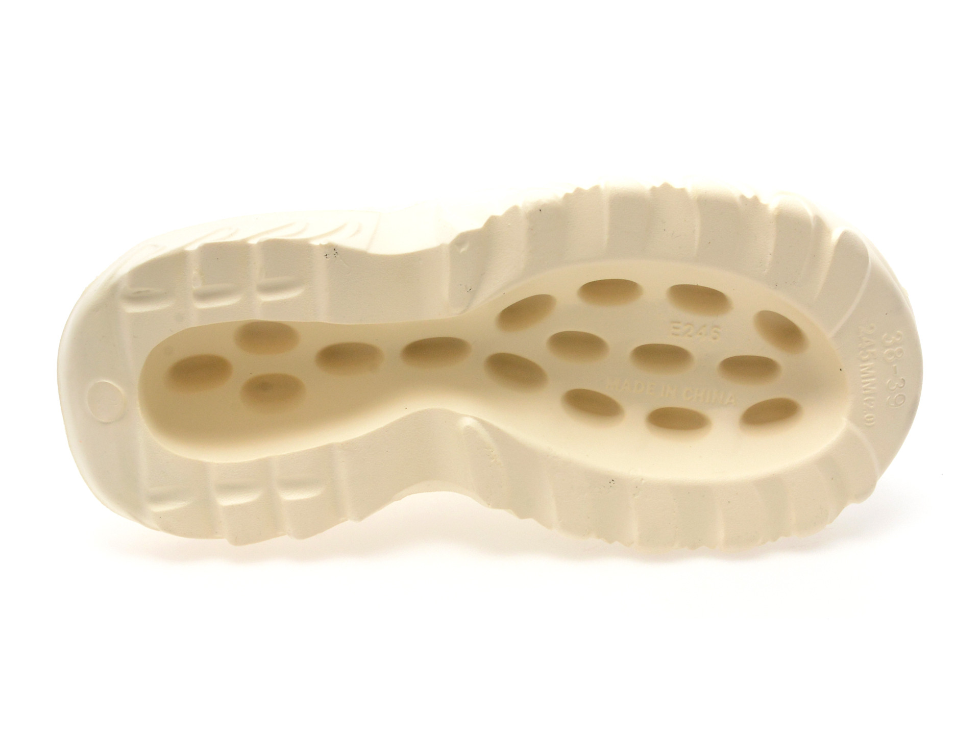 Papuci GRYXX albi, E246, din pvc