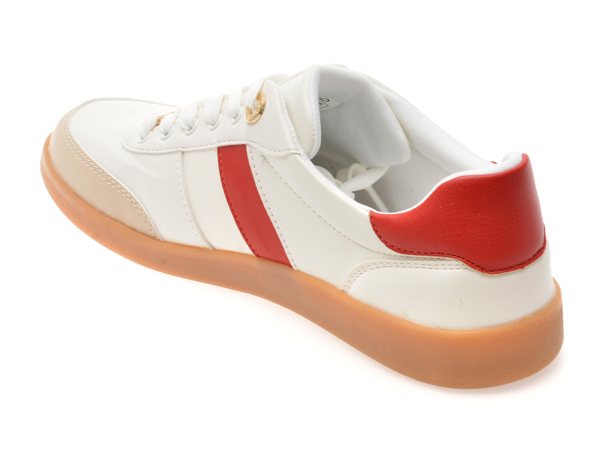 Pantofi sport ALDO albi, HESTIA 138, din piele ecologica