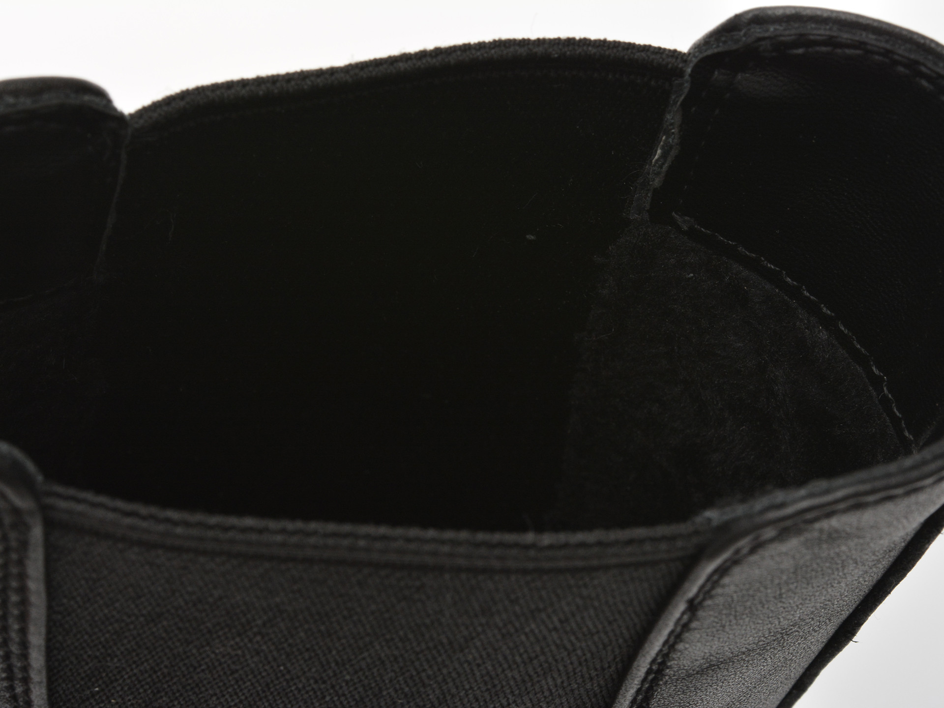 Ghete ALDO negre, B786, din piele naturala