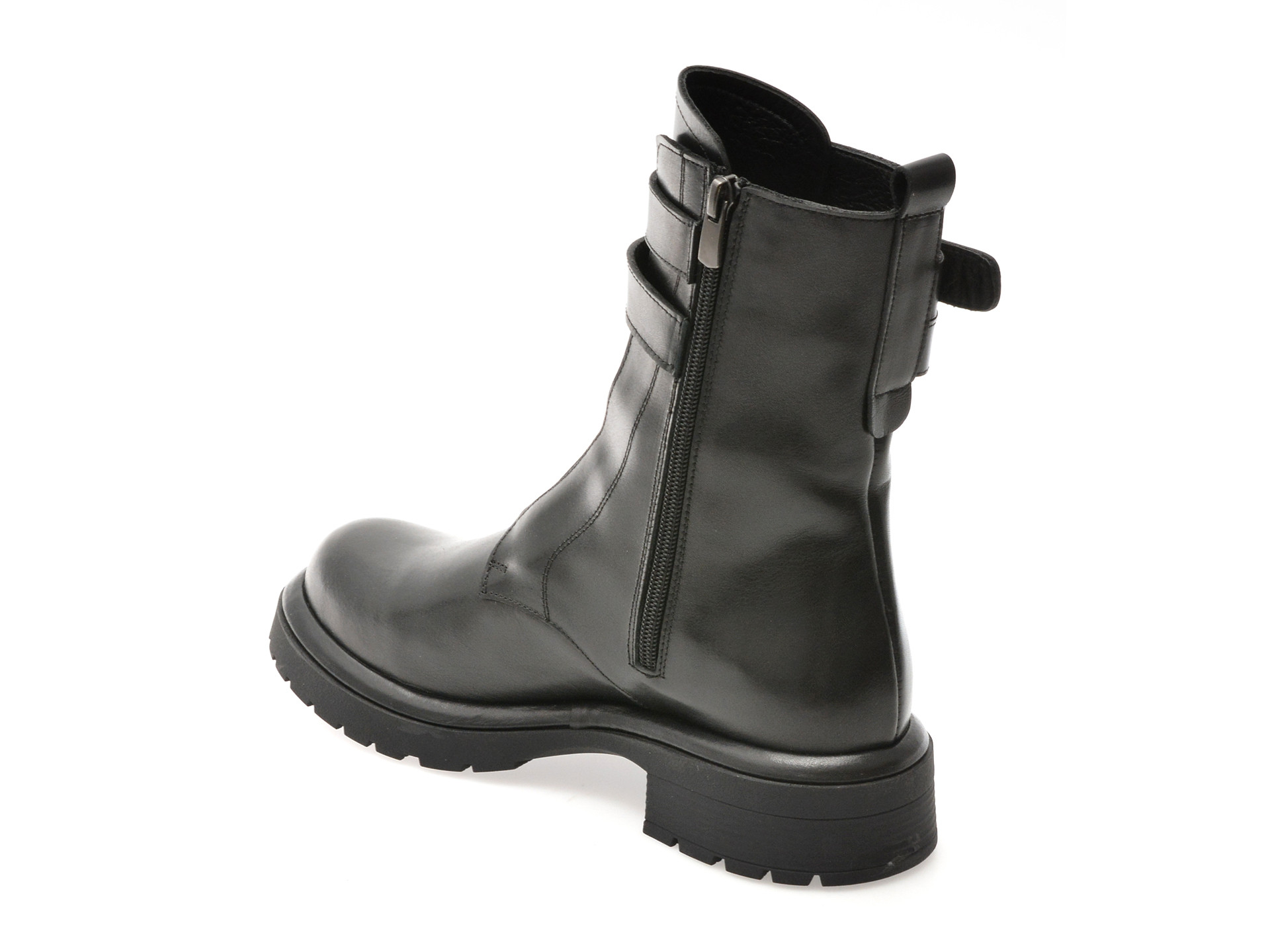 Ghete EPICA negre, 1504255, din piele naturala