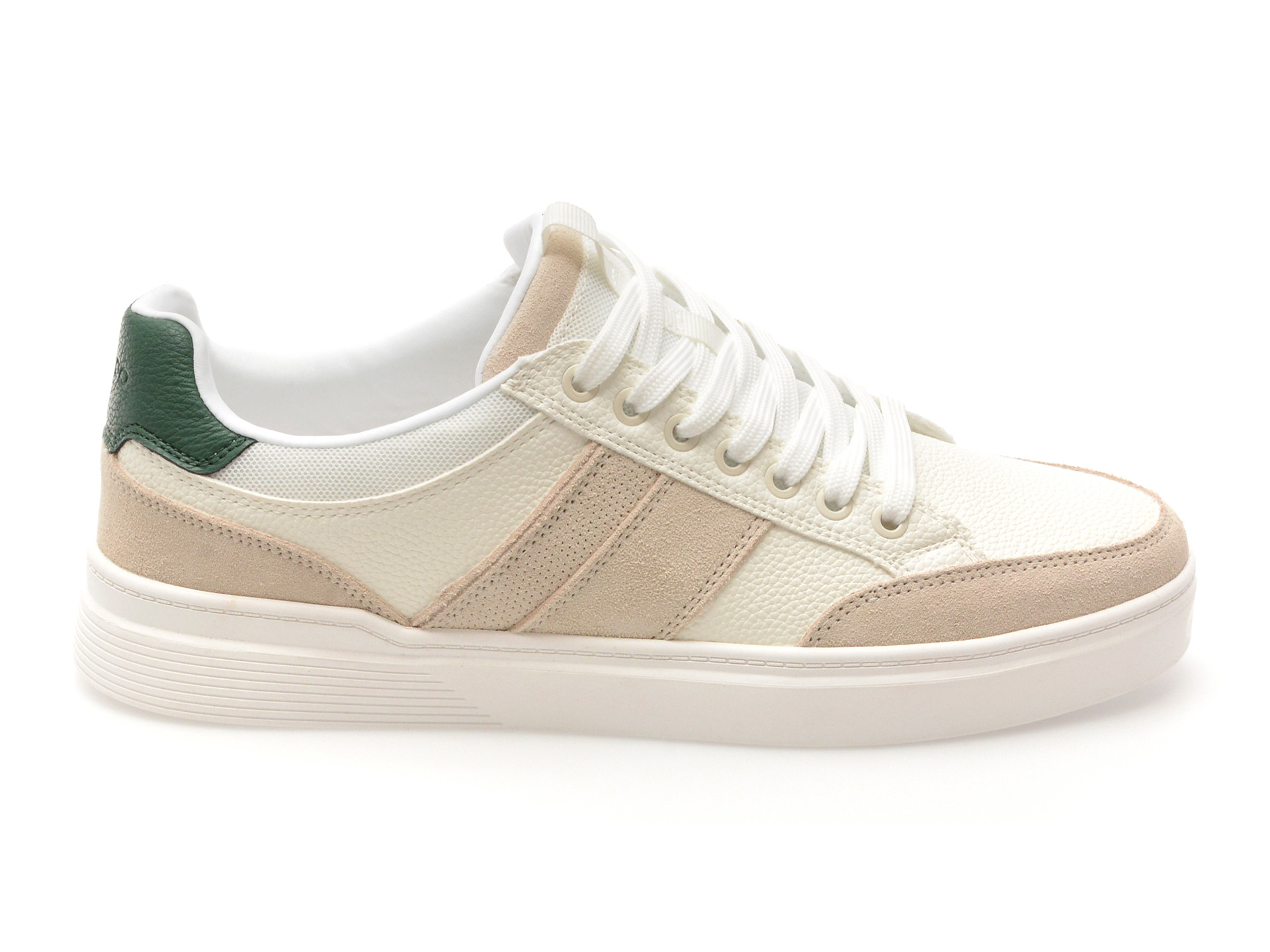 Pantofi sport ALDO albi, ELIO 121, din piele ecologica