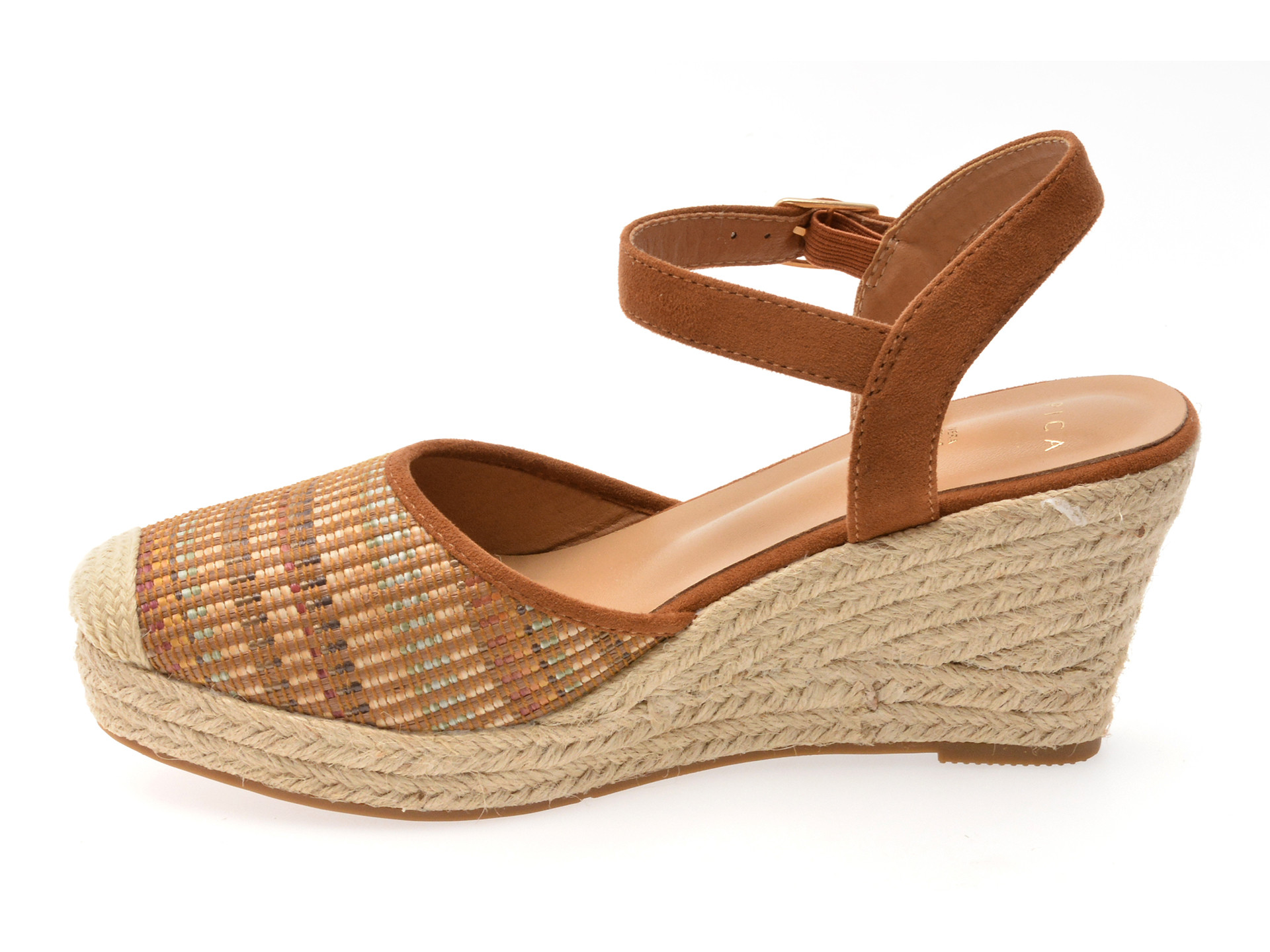 Pantofi EPICA maro, 82914, din piele ecologica