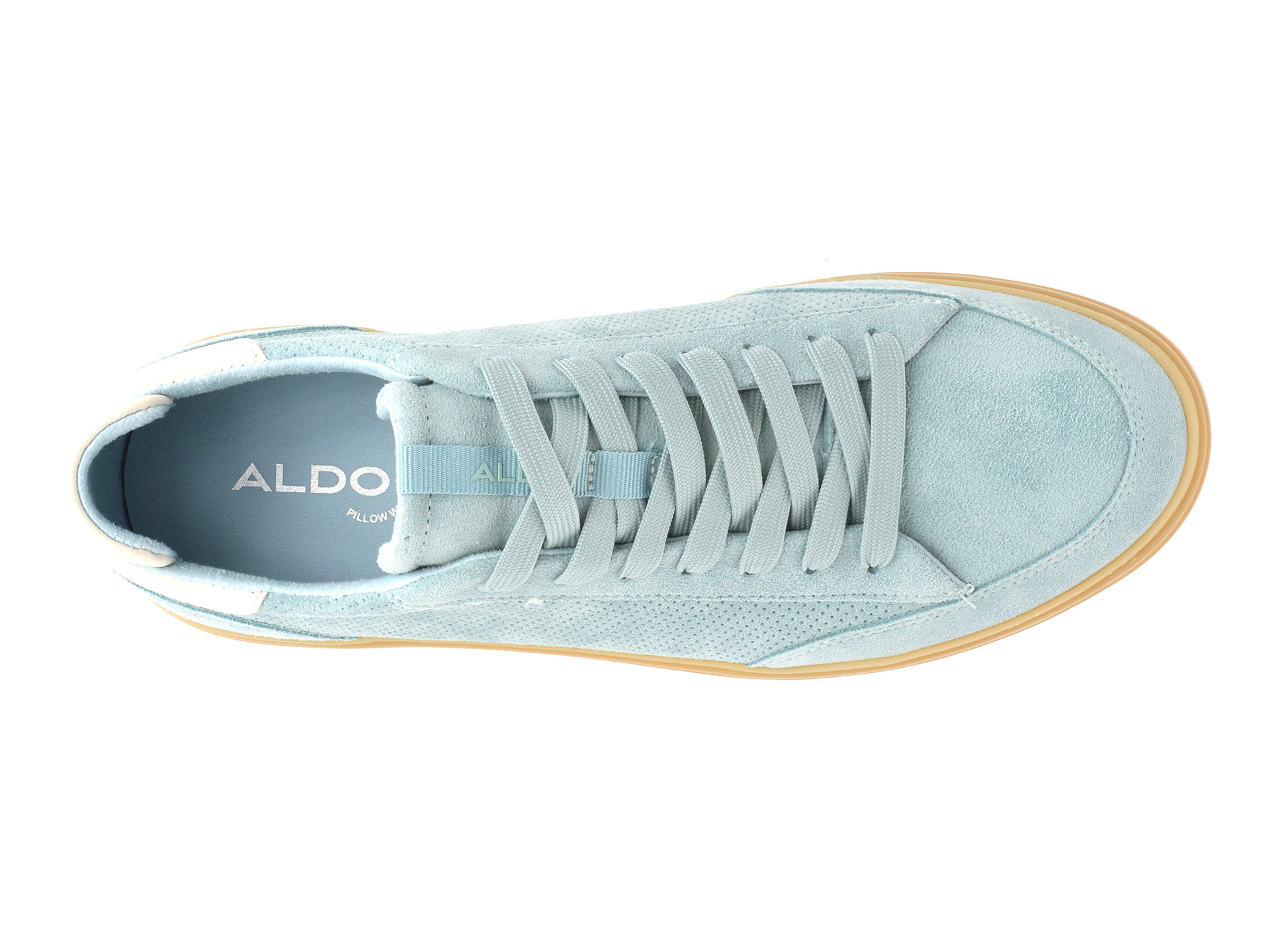 Pantofi sport ALDO albastri, STEPUP 450, din piele intoarsa