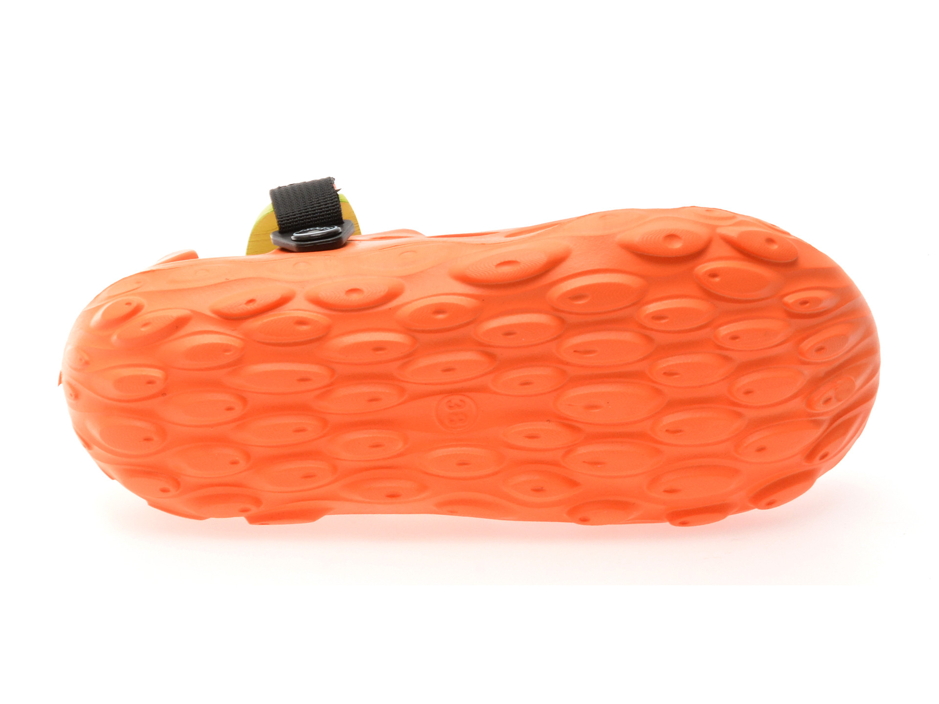 Papuci GRYXX portocalii, 868W, din piele ecologica