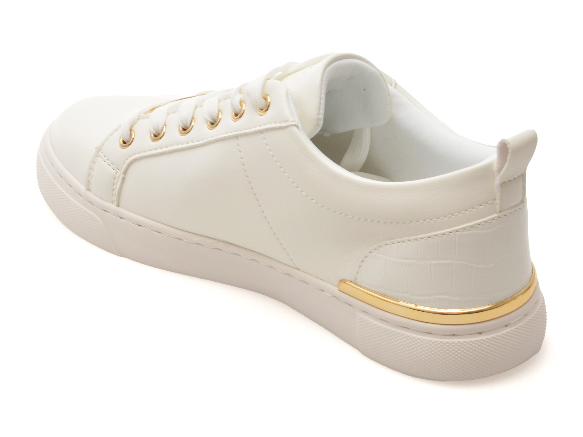 Pantofi sport ALDO albi, DILATHIELLE 100, din piele ecologica