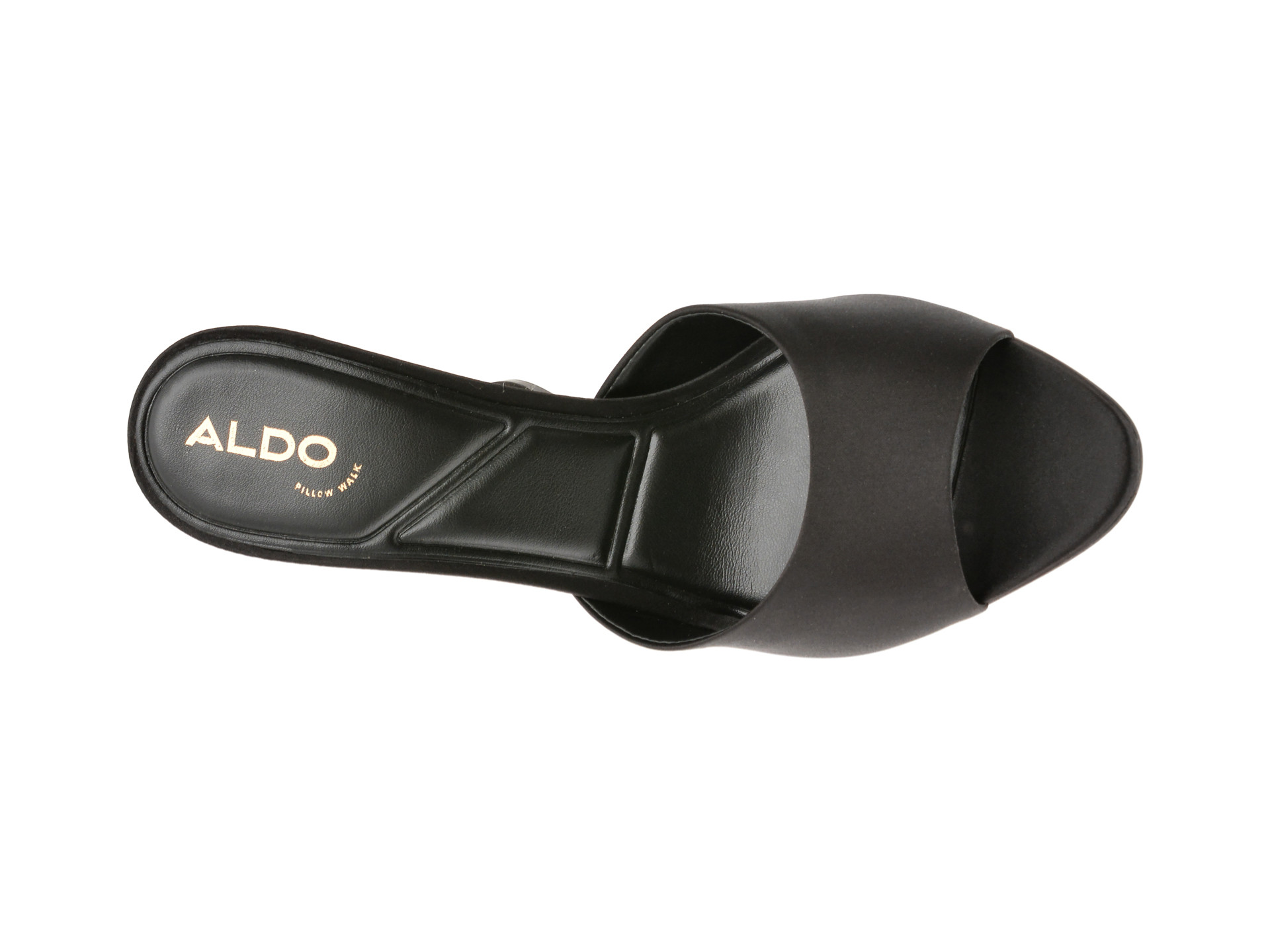 Papuci ALDO negre, RYLEA 001, din material textil