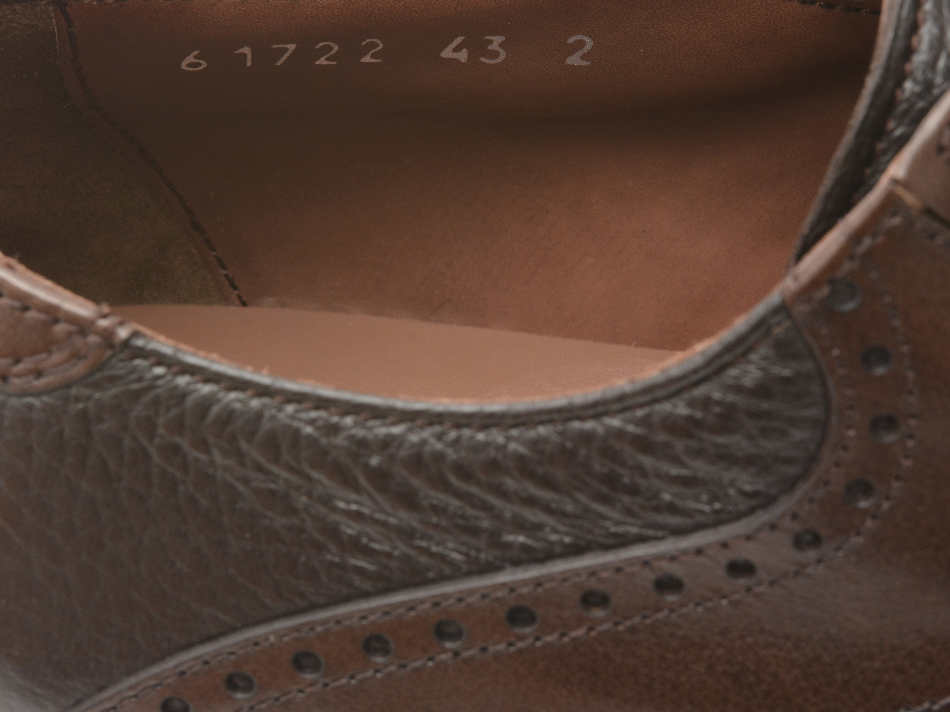 Pantofi eleganti LE COLONEL maro, 61722, din piele naturala