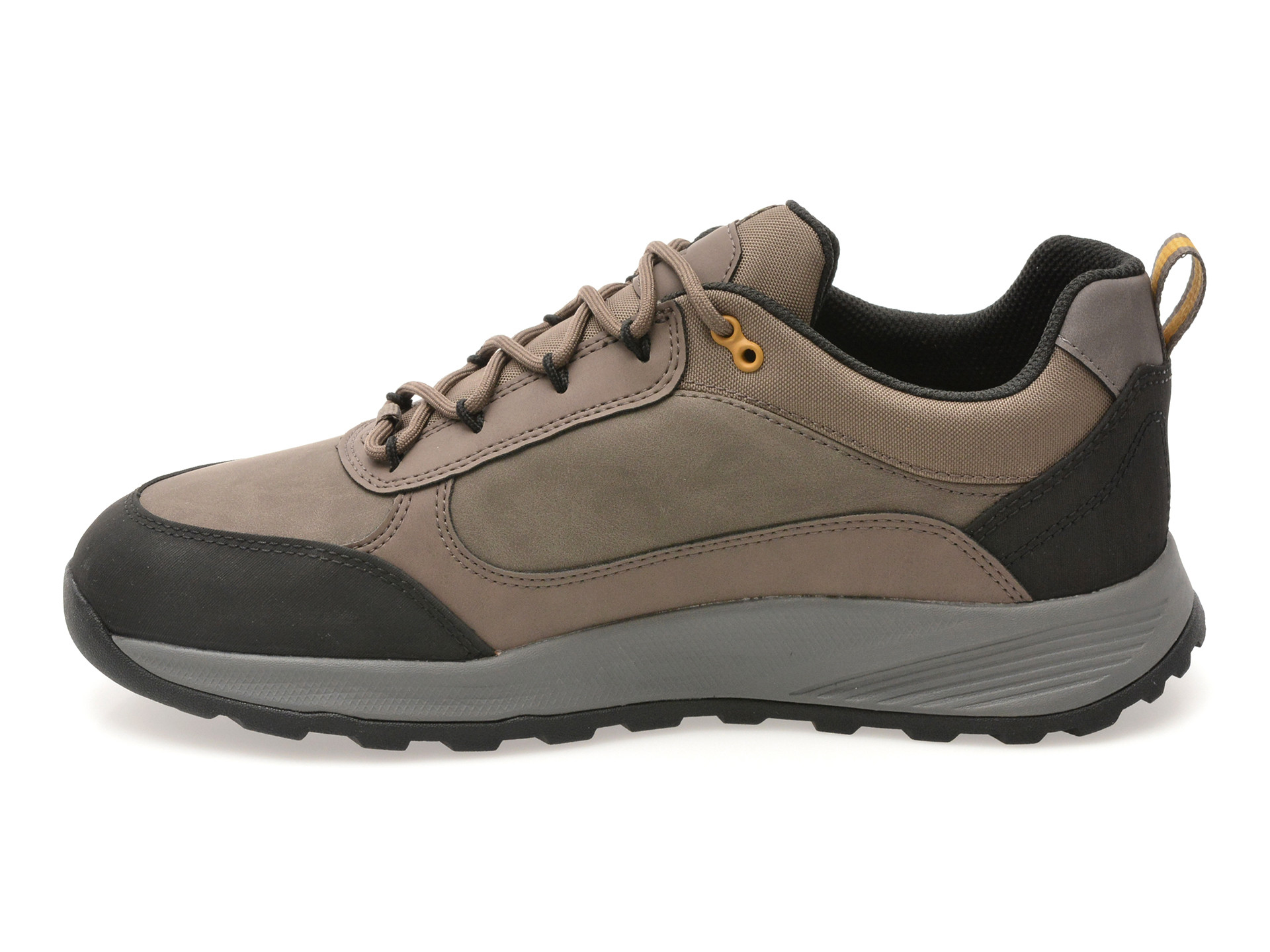Pantofi sport GEOX gri, U55EZA, din piele ecologica