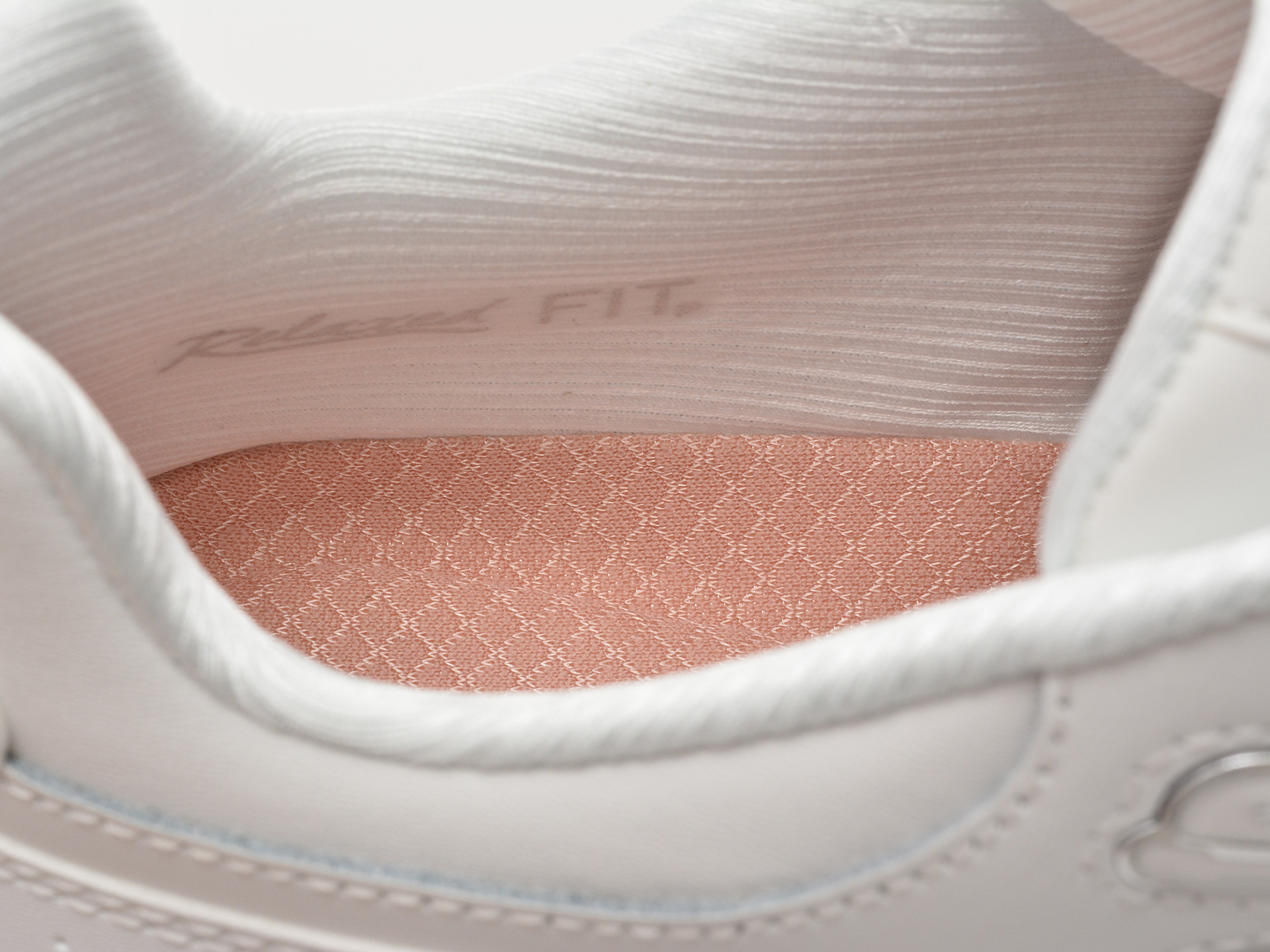 Pantofi sport SKECHERS albi, D LUX WALKER 2.0, din piele naturala