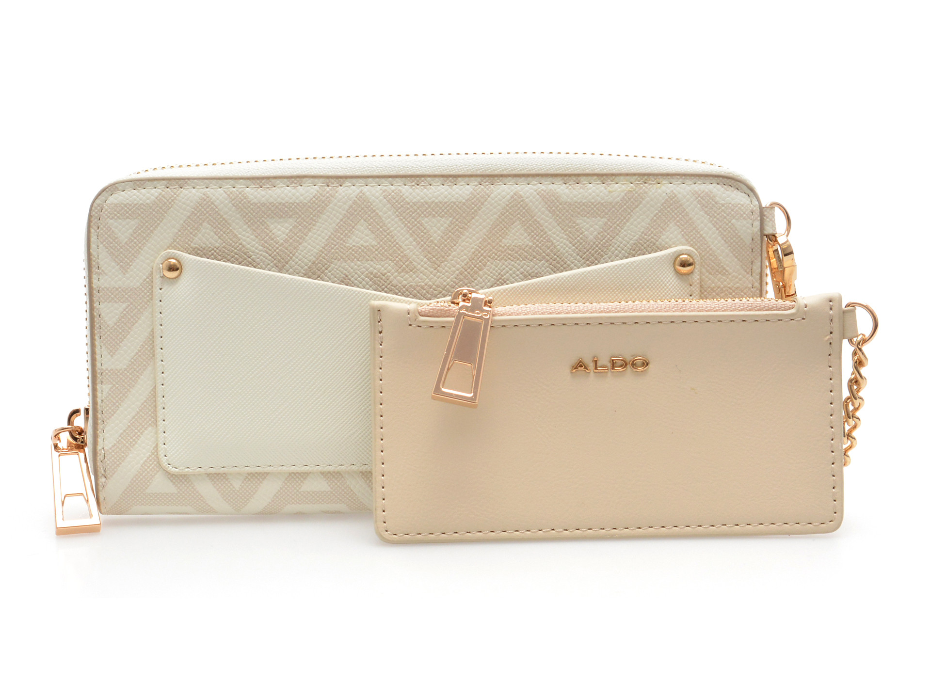 Portofel ALDO nude, ESAI 270, din piele ecologica