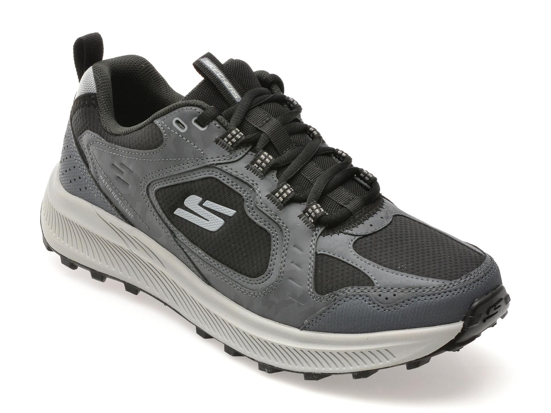 Pantofi sport SKECHERS gri, RIDGESTAR, din material textil