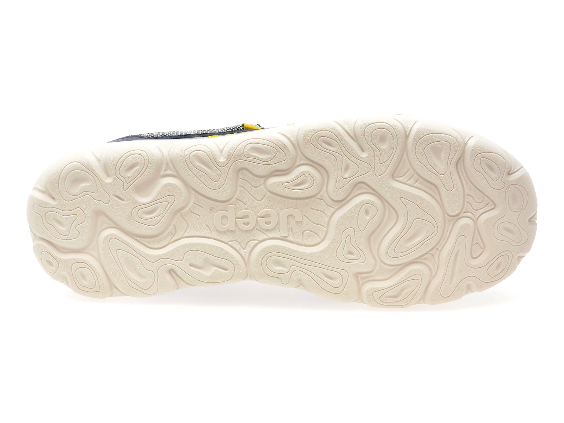 Mocasini JEEP bleumarin, M51042A, din material textil