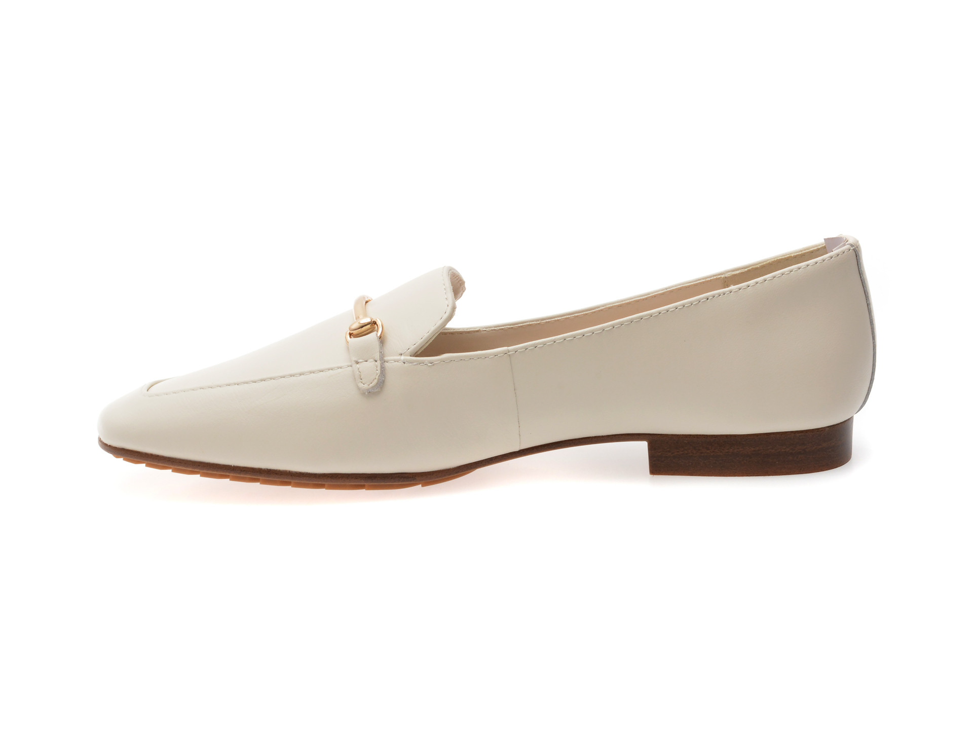 Mocasini ALDO albi, HARRIOT 115, din piele naturala