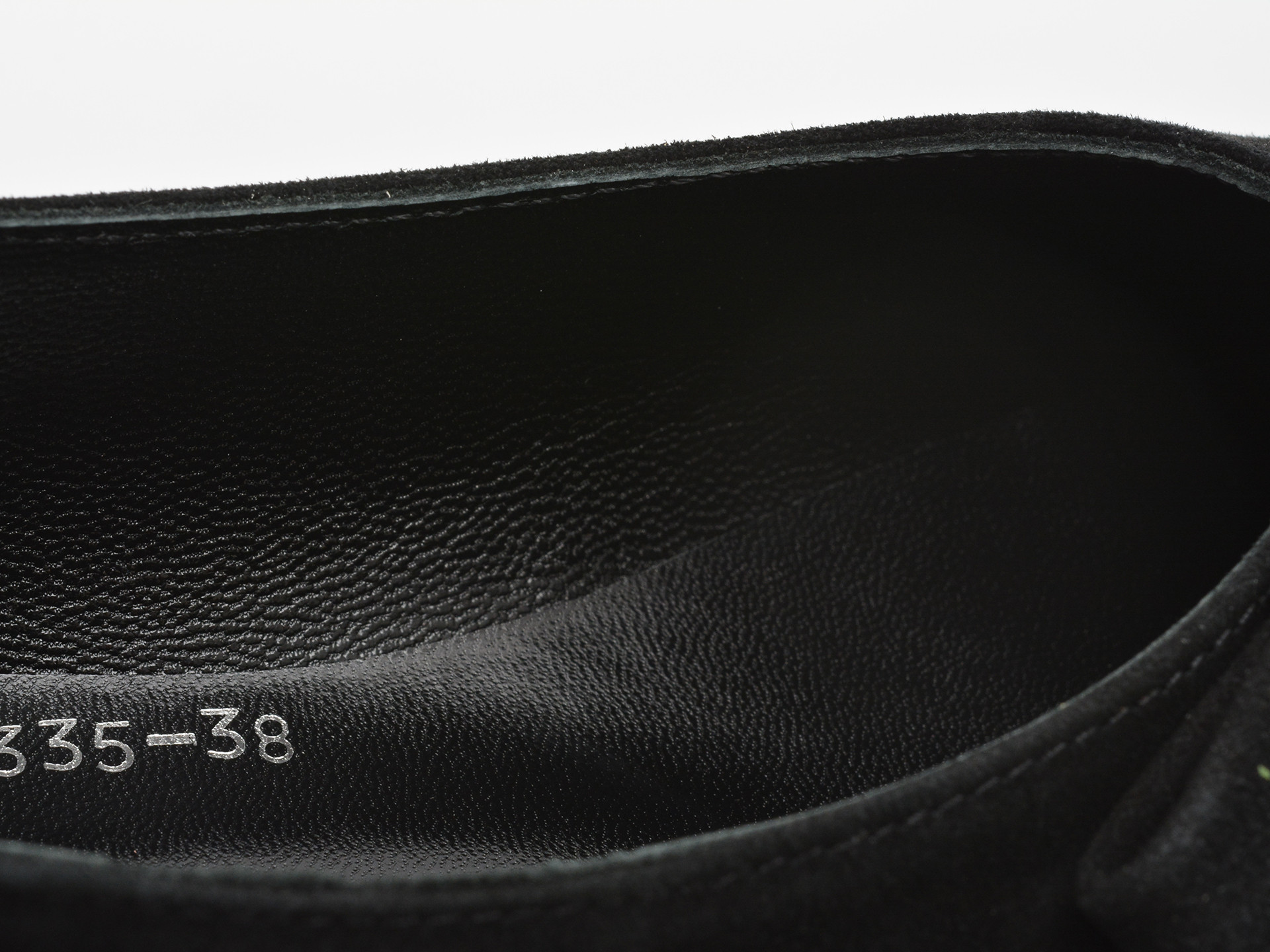 Balerini EPICA negri, 574335, din piele intoarsa