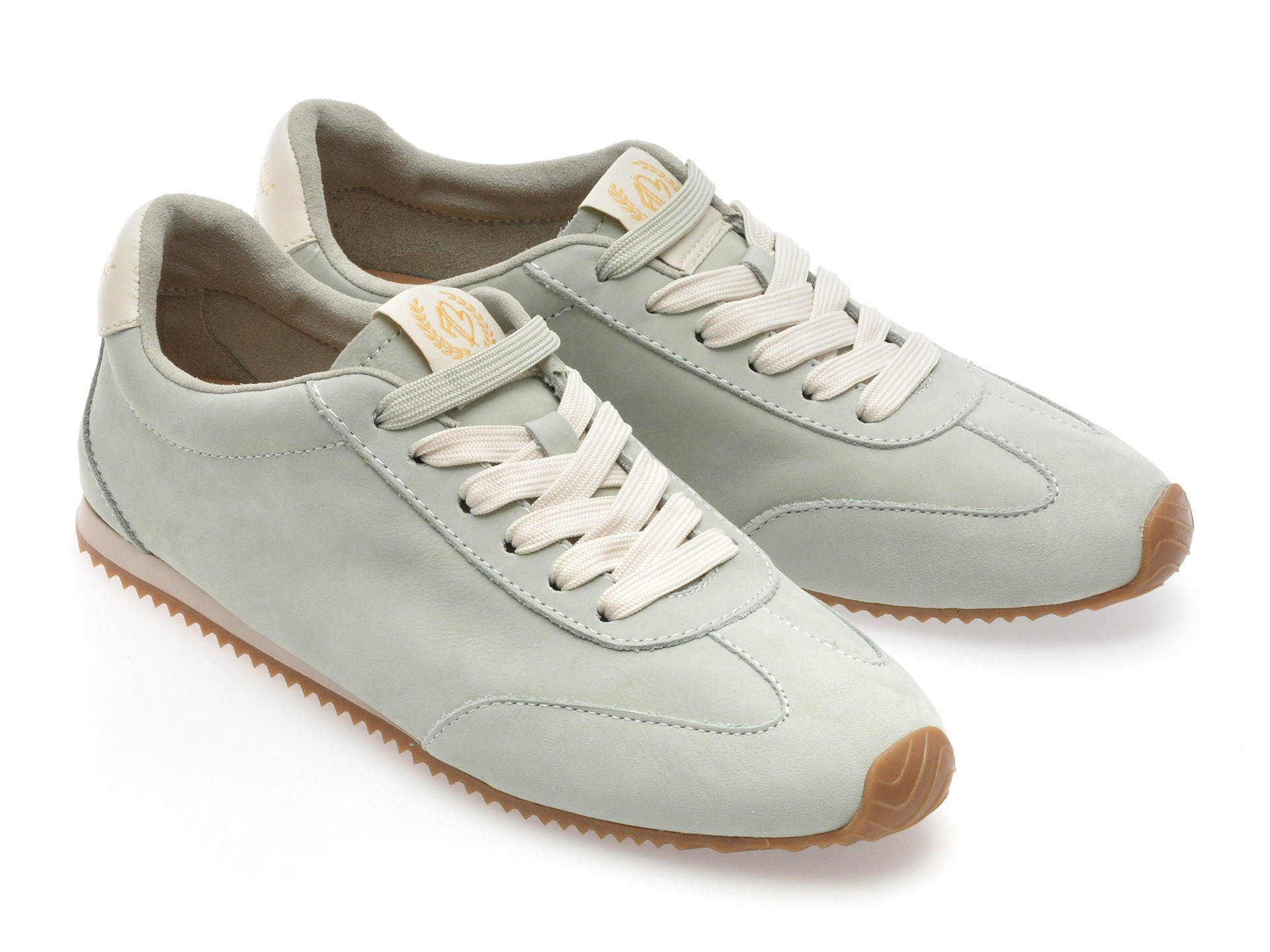 Pantofi sport ALDO verzi, CAREFREE 340, din nabuc