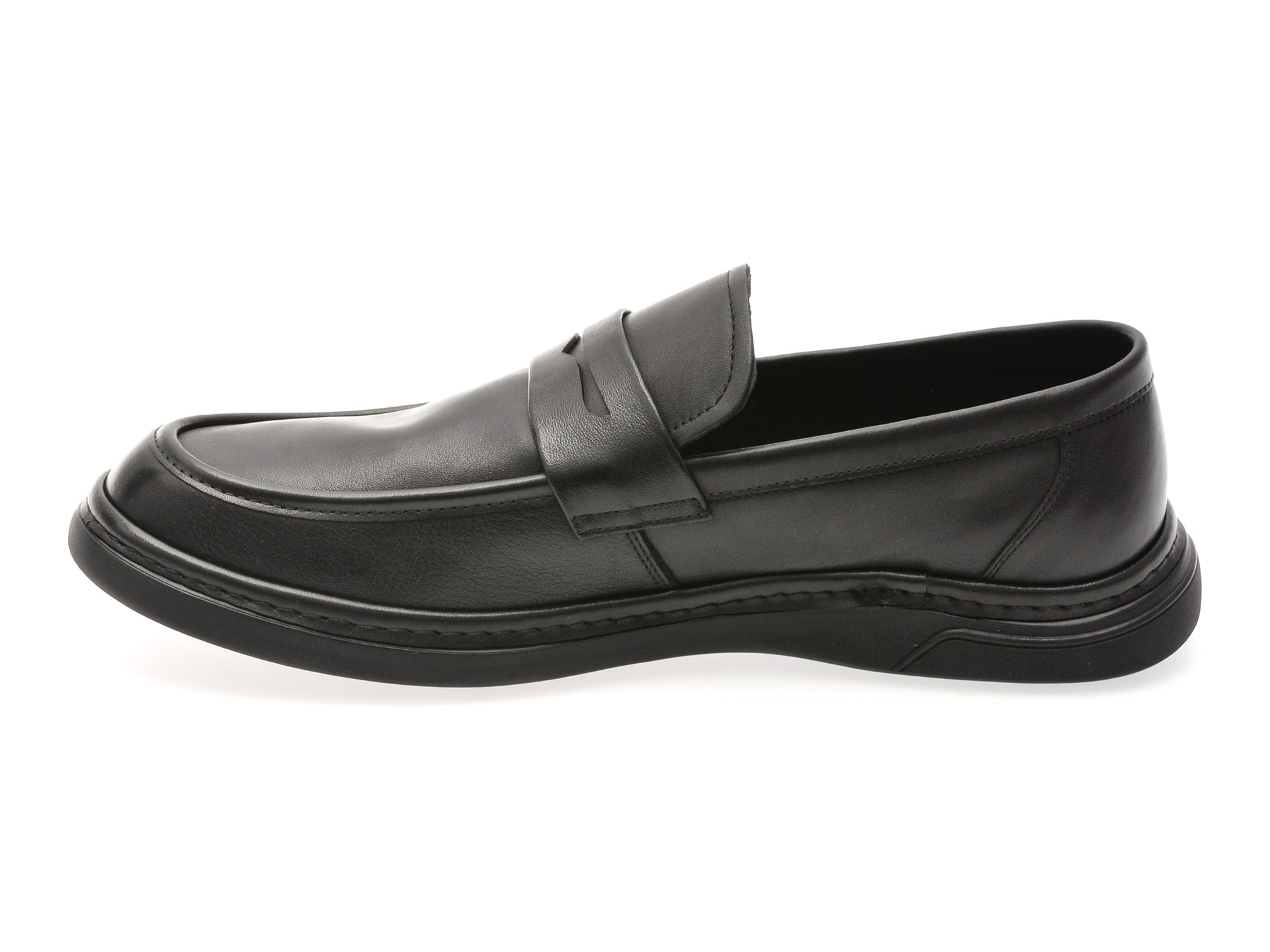 Mocasini EPICA negri, 3081, din piele naturala