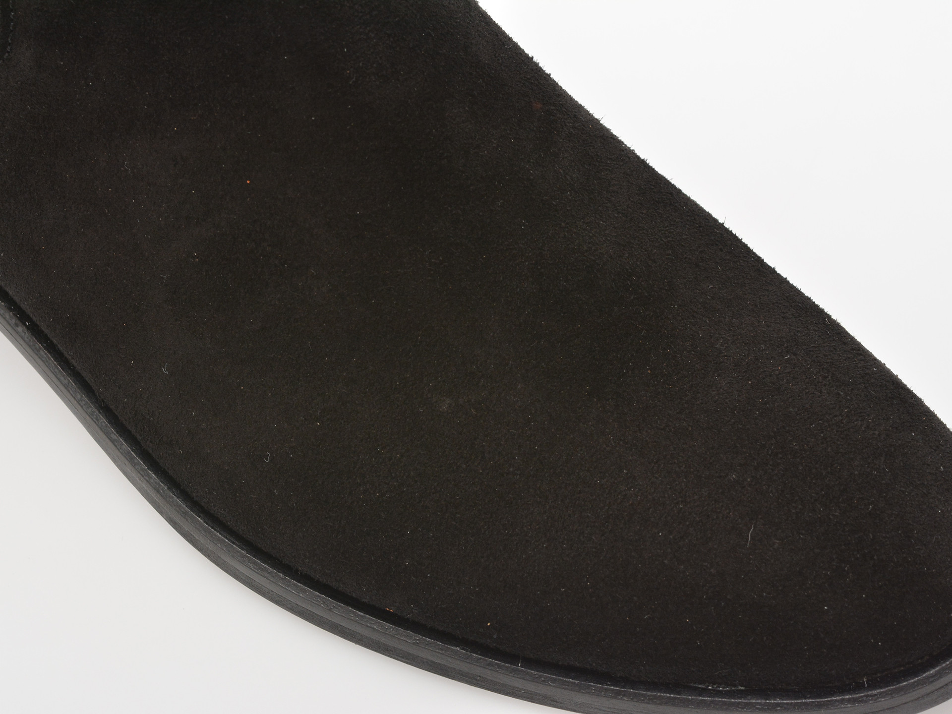 Ghete EPICA negre, 232080, din piele intoarsa