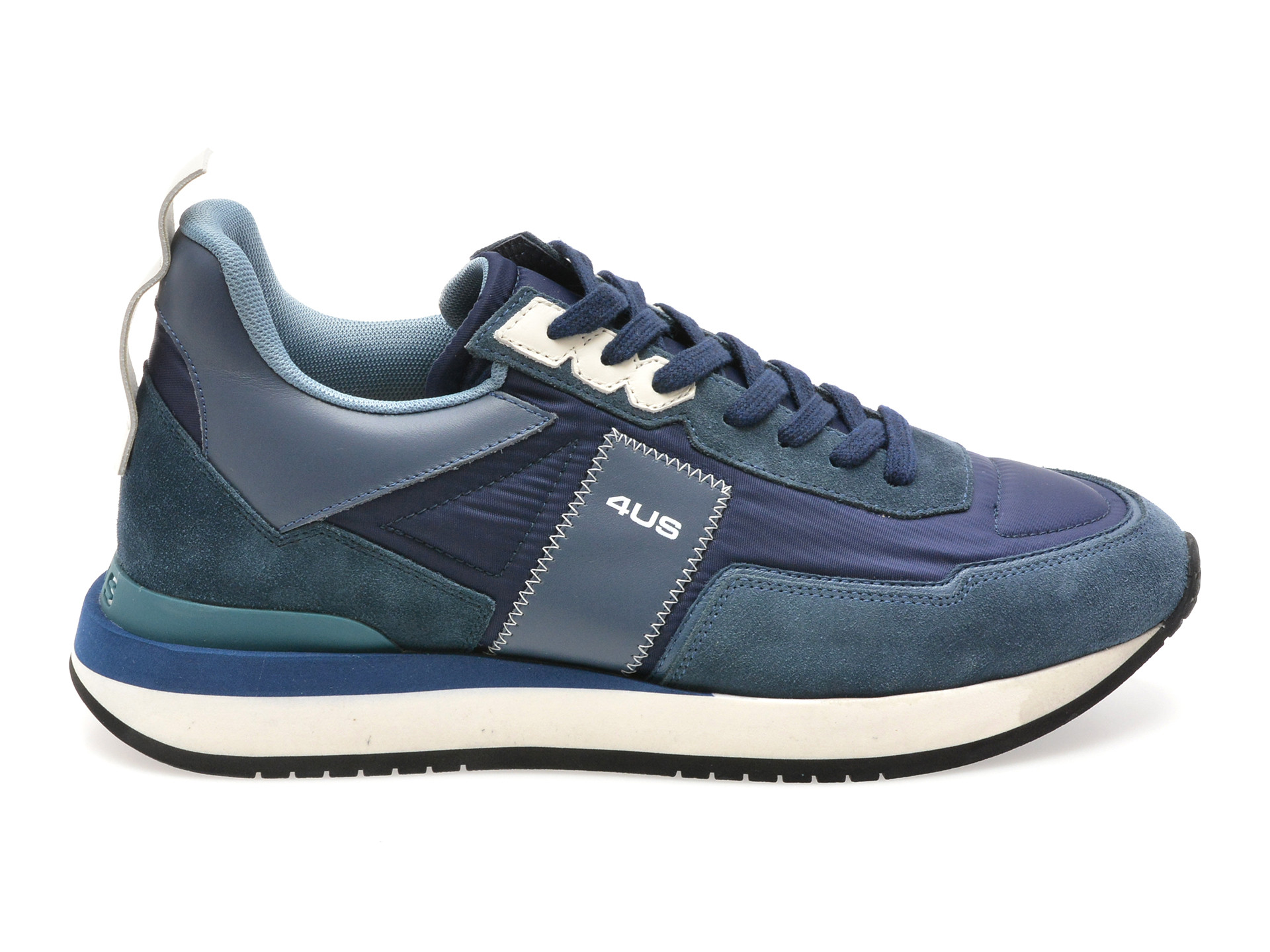 Pantofi sport 4US bleumarin, SEAN 400, din material textil