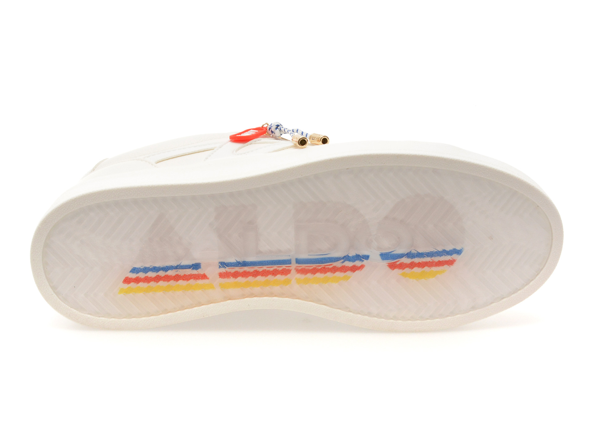 Pantofi sport ALDO albi, MTL72 SNEAKER, din piele ecologica