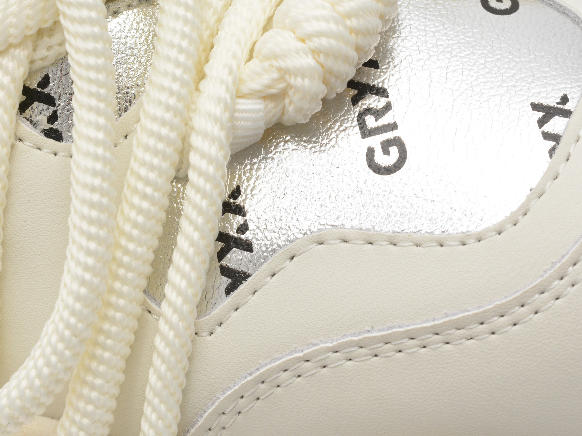 Pantofi sport GRYXX argintii, 80282, din piele ecologica
