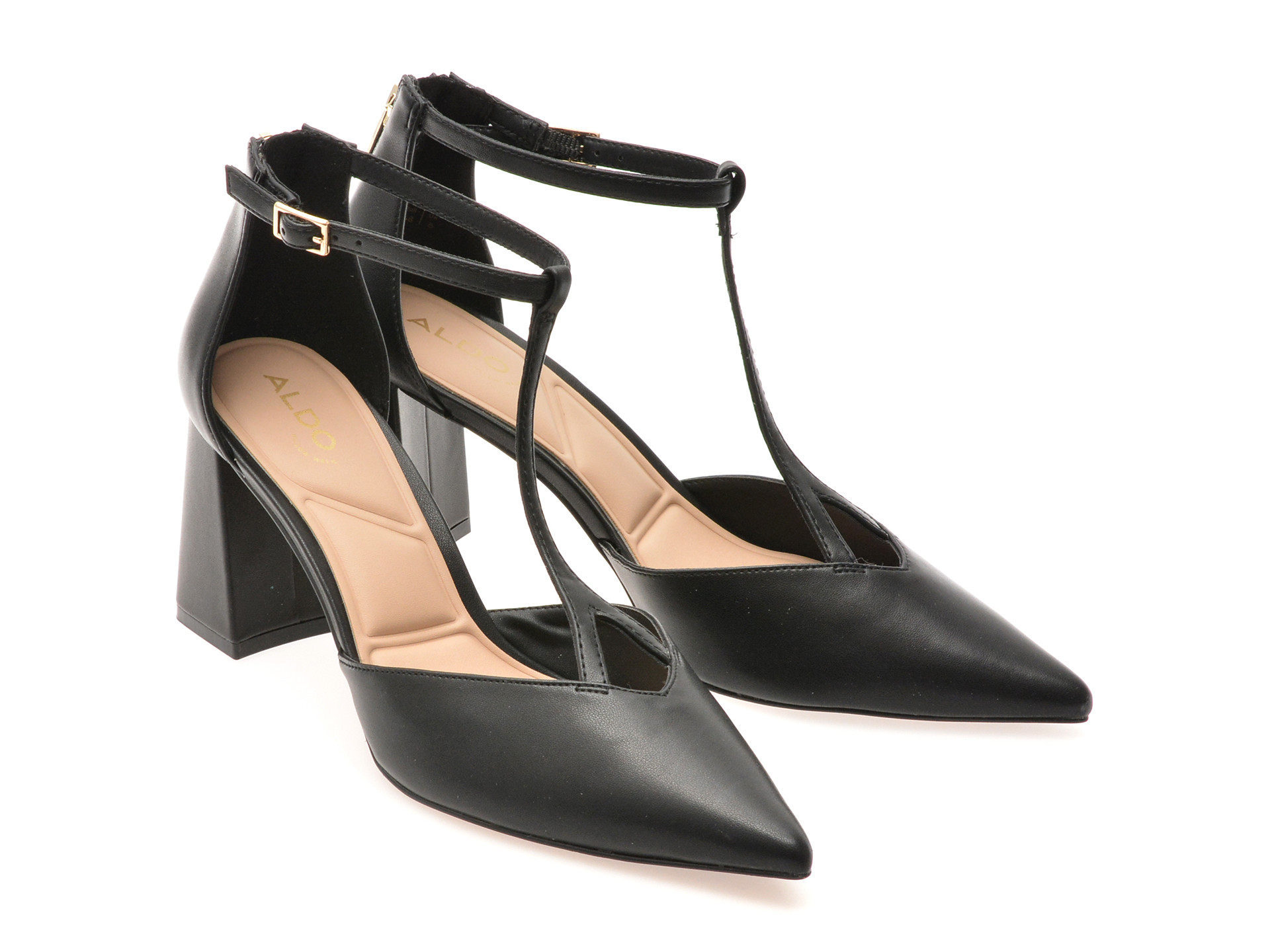 Pantofi eleganti ALDO negri, JESABEL 001, din piele ecologica