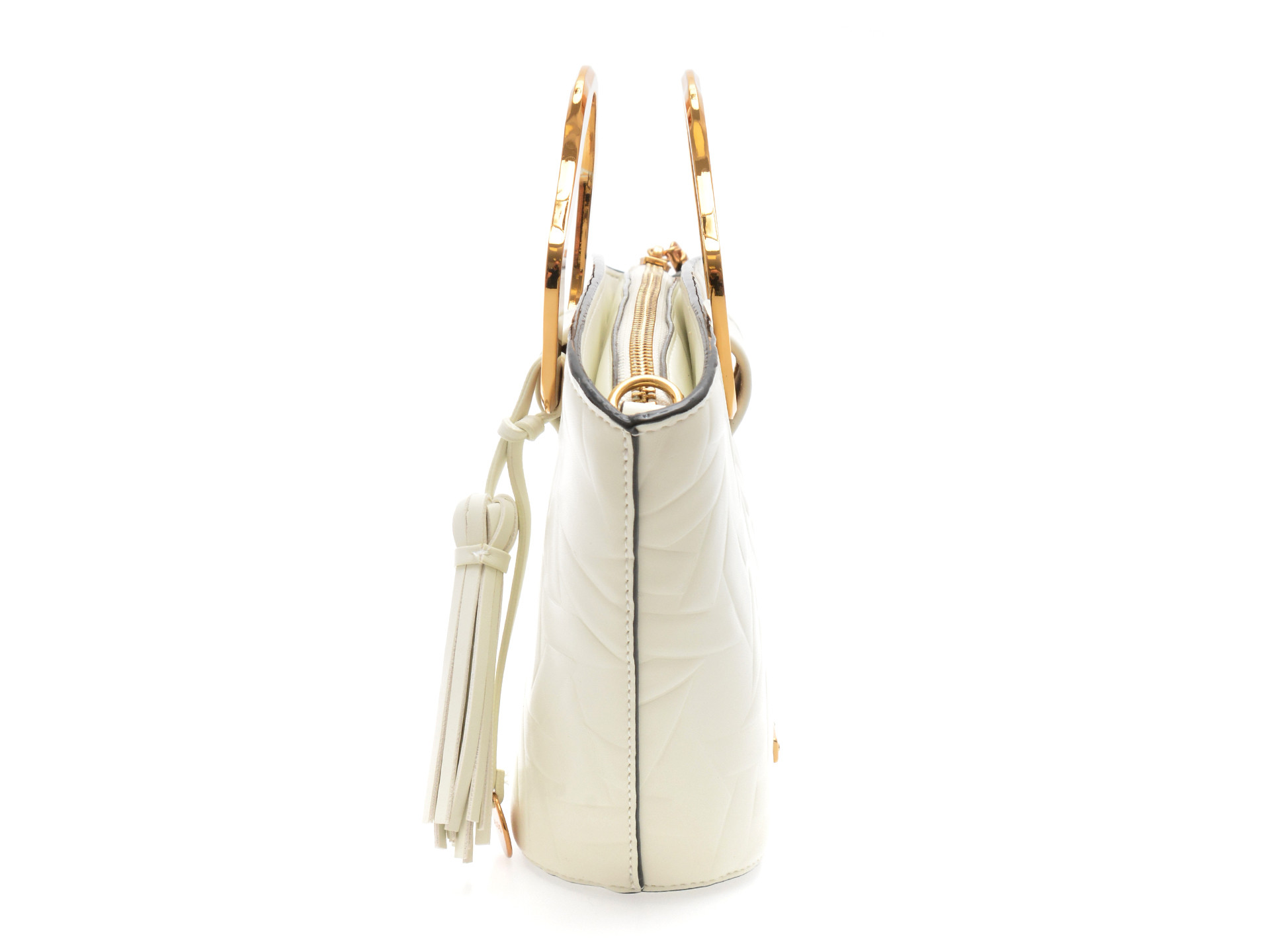 Geanta ALDO alba, MALEDE 110, din piele ecologica