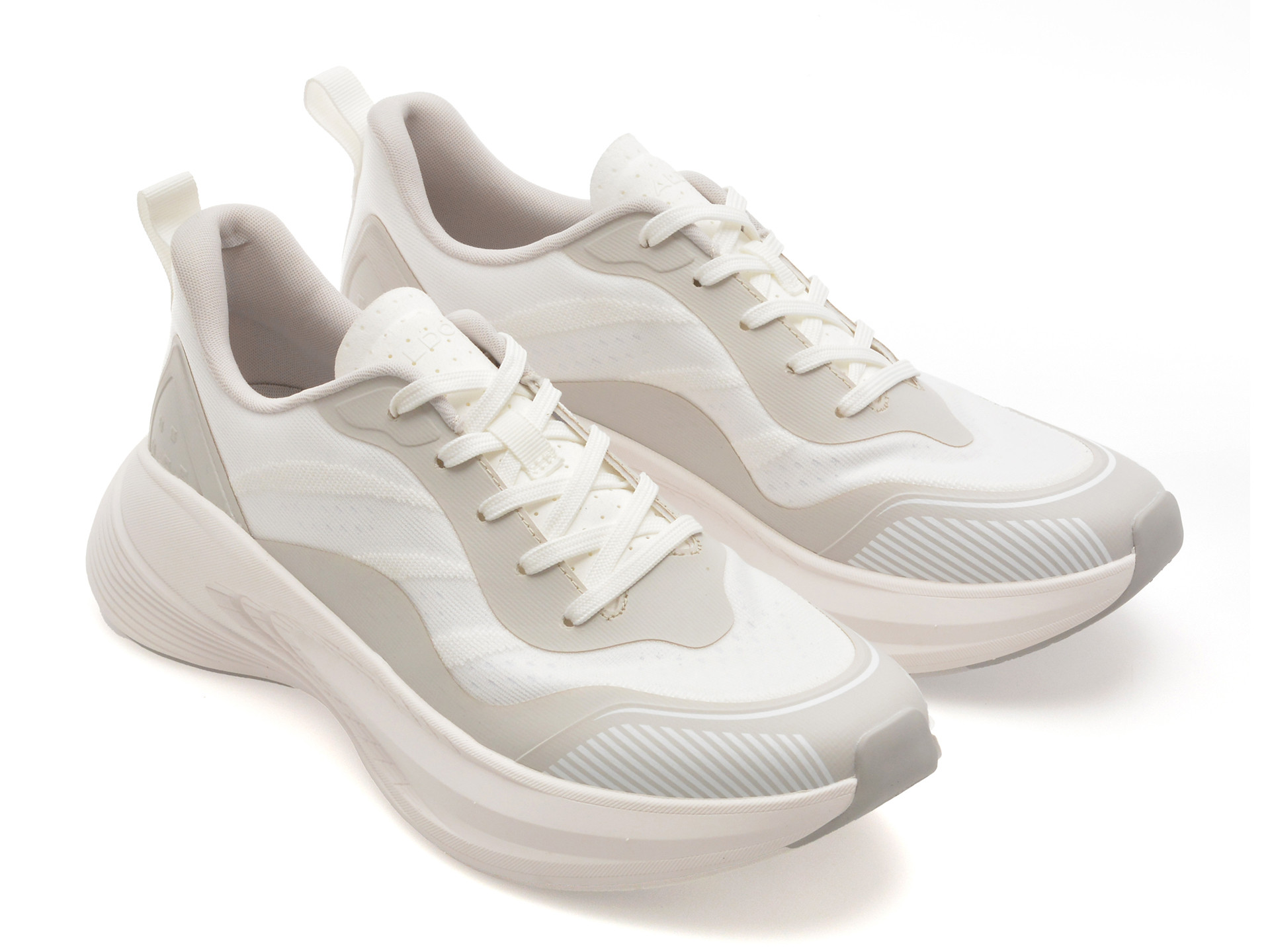 Pantofi sport ALDO albi, PILLOW STEP 100, din material textil