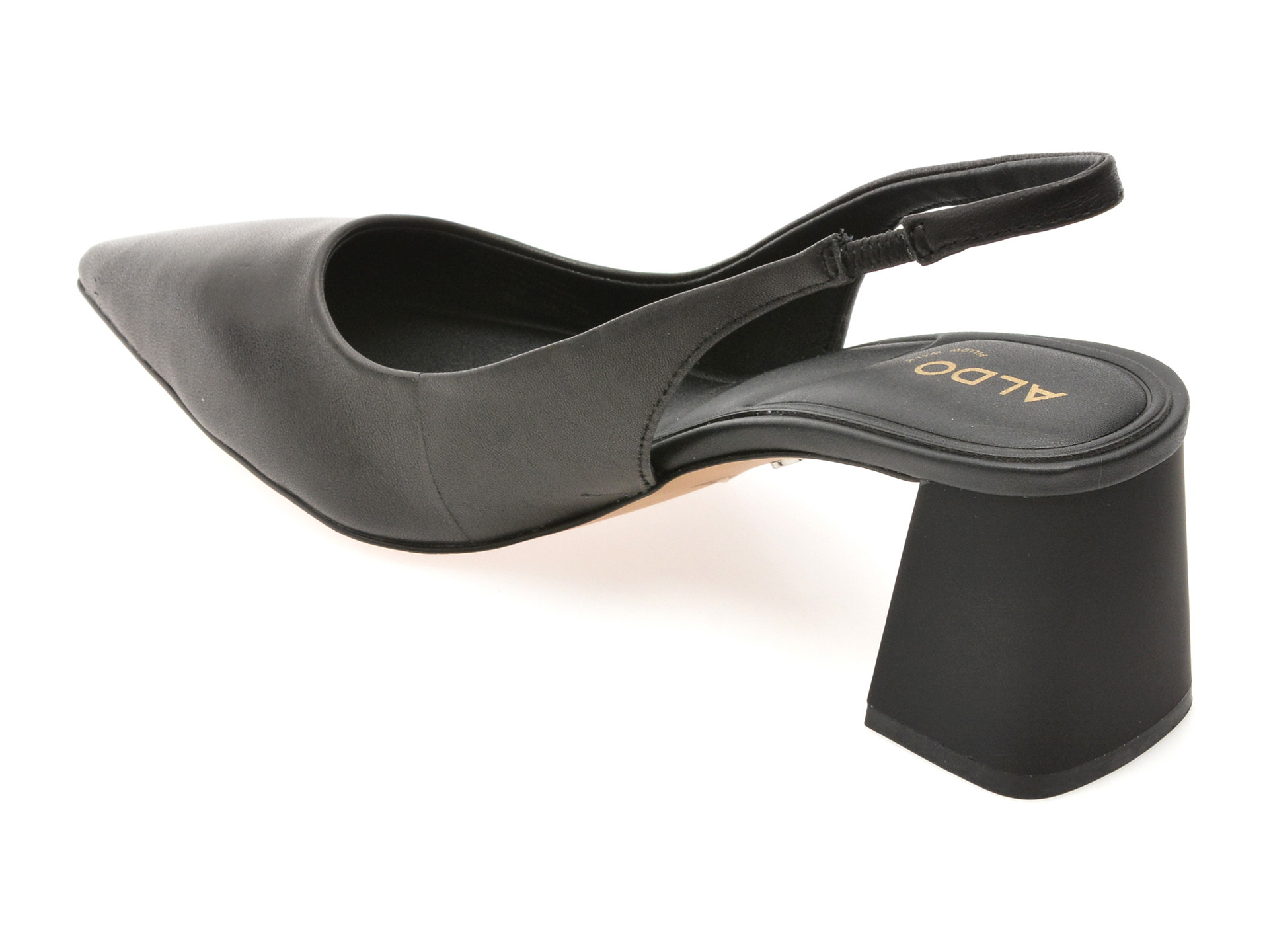 Pantofi ALDO negri, ULIANA 001, din piele naturala