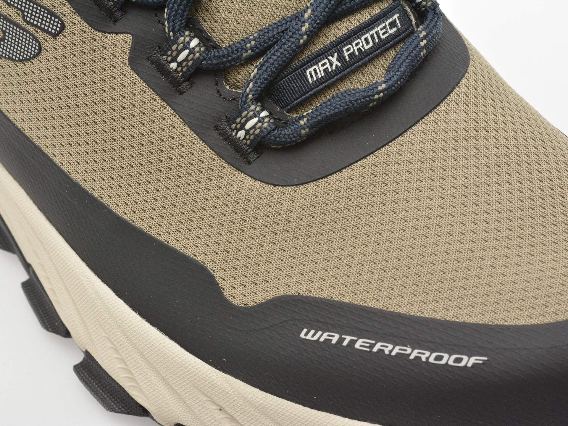 Pantofi sport SKECHERS kaki, MAX PROTECT, din material textil