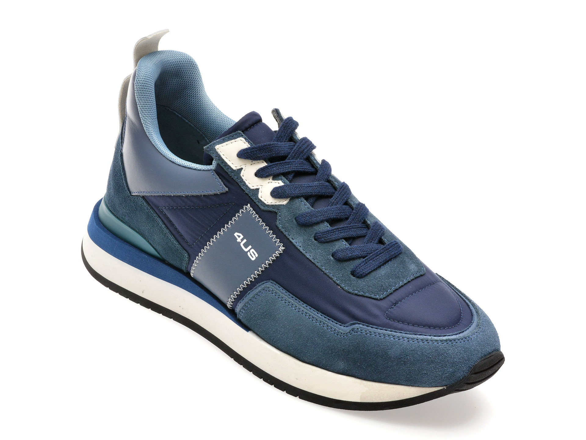 Pantofi sport 4US bleumarin, SEAN 400, din material textil