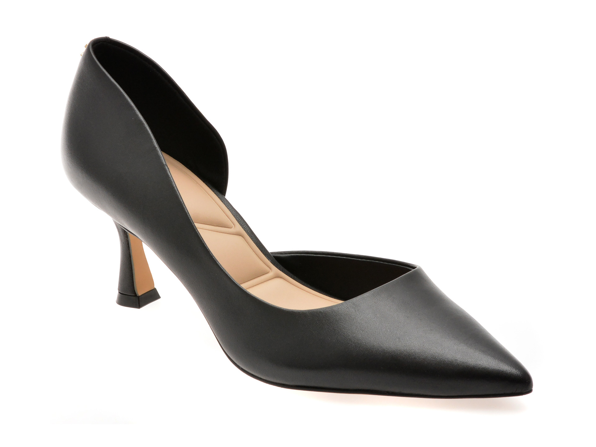 Pantofi eleganti ALDO negri, GRAYWIEN 001, din piele naturala