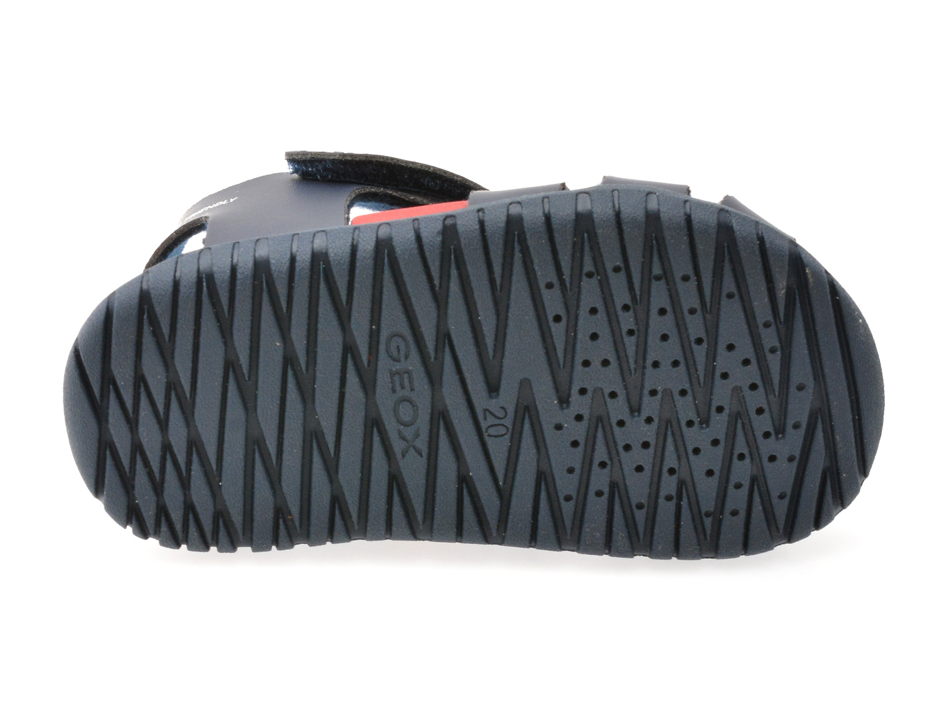 Sandale GEOX bleumarin, B556AA, din piele ecologica