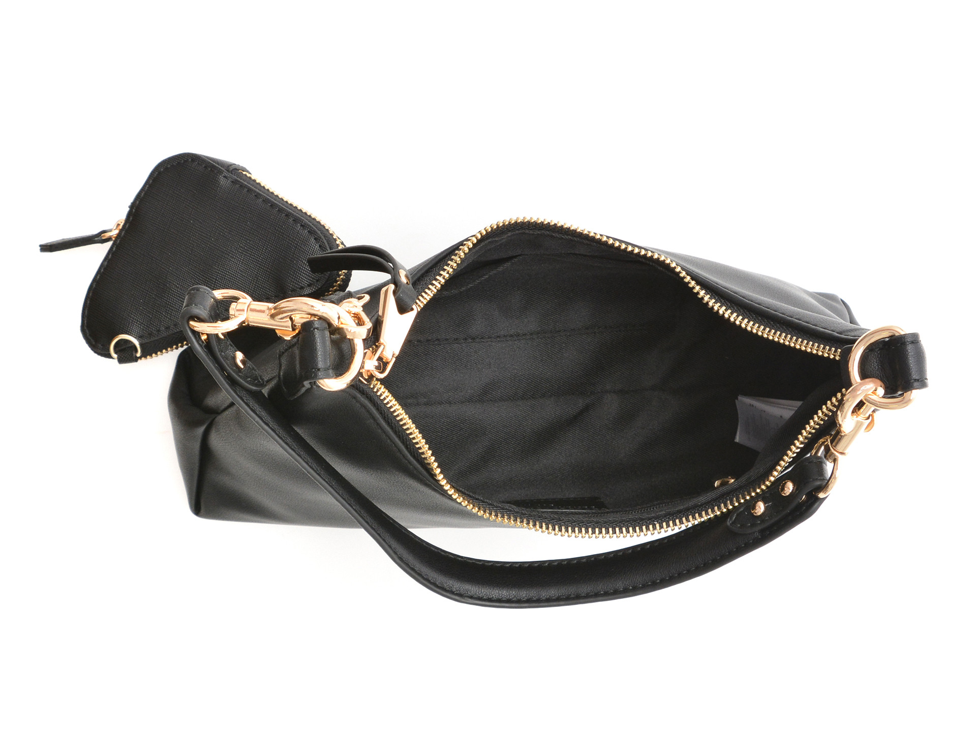 Geanta ALDO neagra, MTL72PURSE 001, din piele ecologica