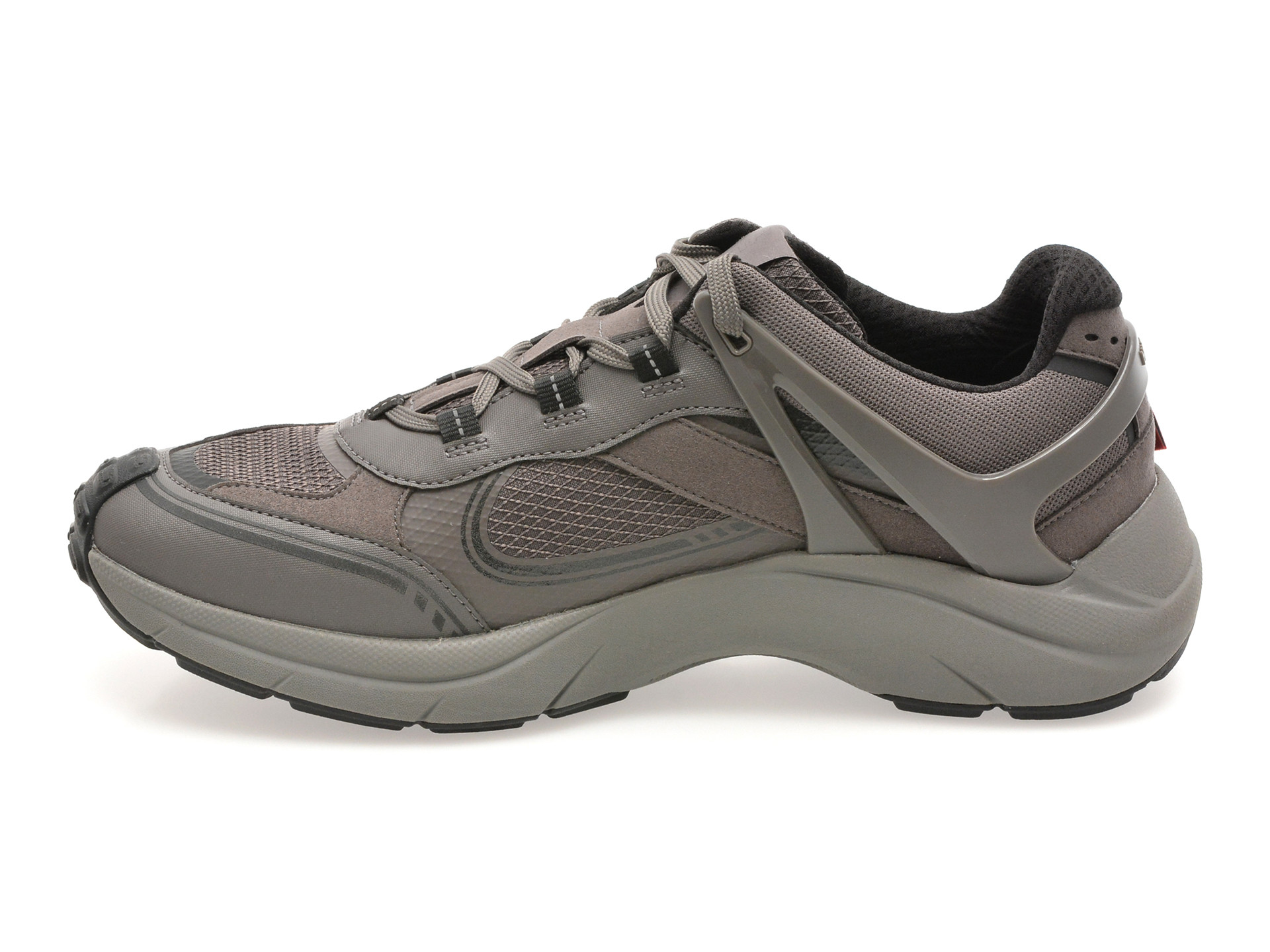 Pantofi sport HUGO gri, 8581, din material textil