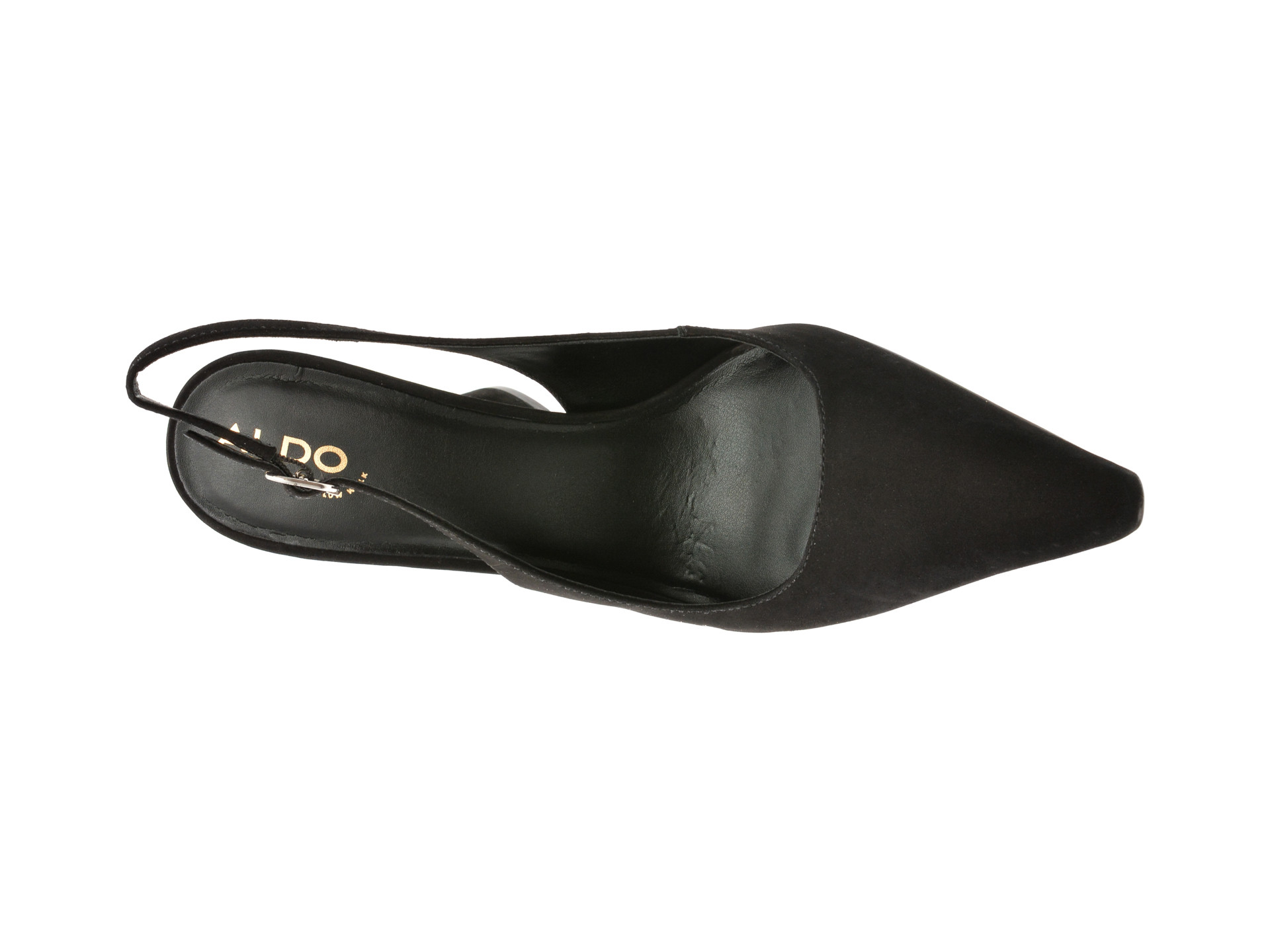 Pantofi eleganti ALDO negri, DAPHNEA 007, din piele intoarsa